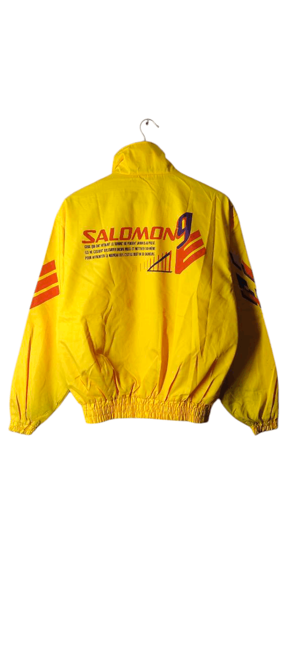 Vintage VINTAGE SALOMON WINDBREAKER JACKET Size US L / EU 52-54 / 3 - 4 Thumbnail