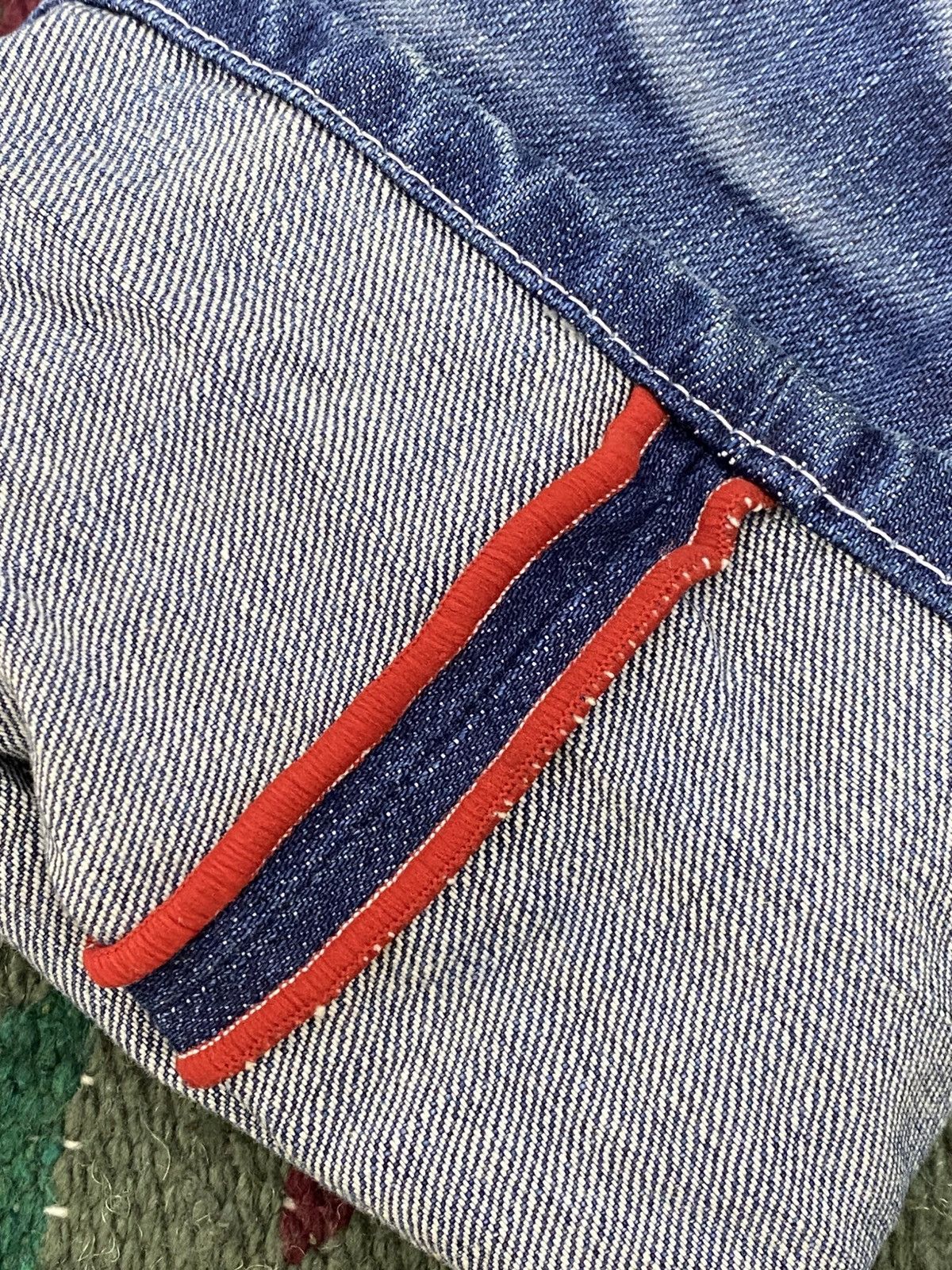 BUFFALO BOBS Buffalo Bobs 00s Honeycomb Washed Denim Japan Size US 32 / EU 48 - 7 Thumbnail
