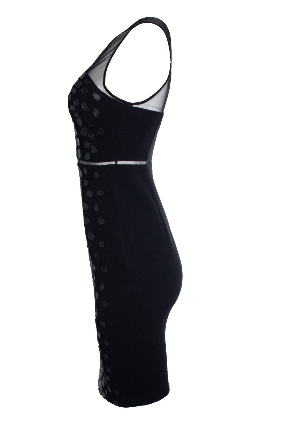 Sachin & Babi Sachin + Babi, patched black mini dress Size XS / US 0-2 / IT 36-38 - 2 Thumbnail