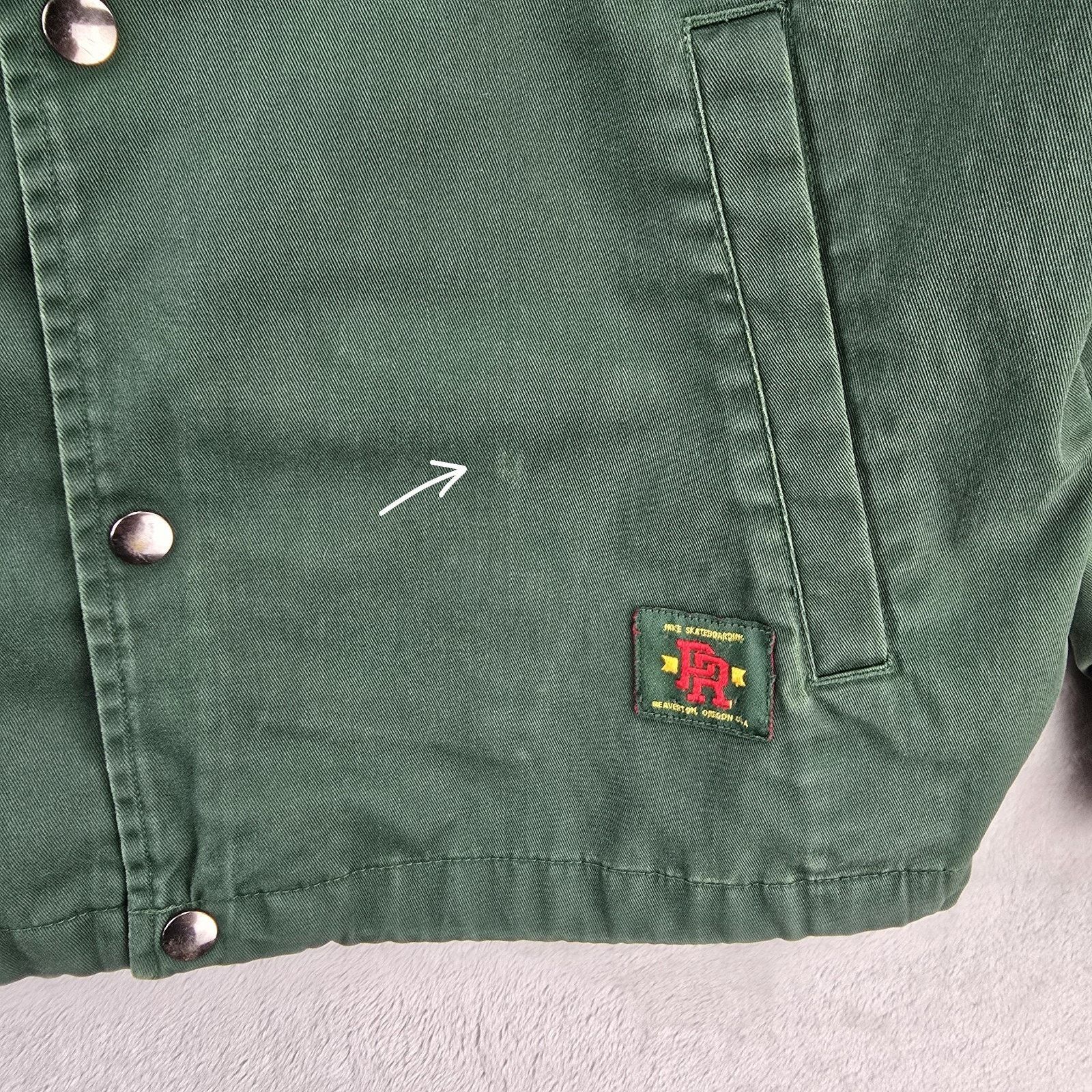 Nike SB Vintage Nike SB Paul Rodriguez Jacket Small Green Twill Y2K Size US S / EU 44-46 / 1 - 6 Thumbnail