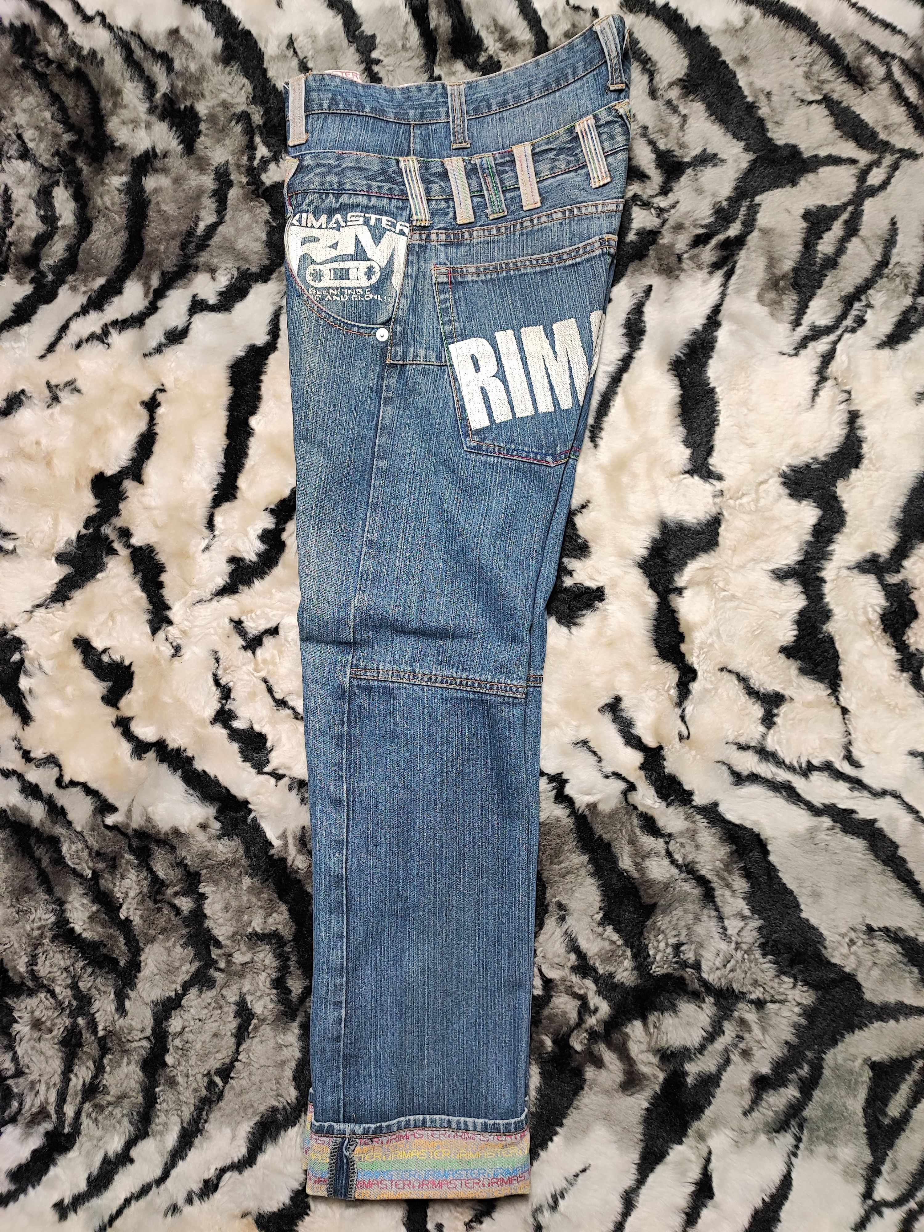 Japanese Brand × Vintage Rimaster Grunge Distressed Denim Jeans Size US 32 / EU 48 - 19 Thumbnail