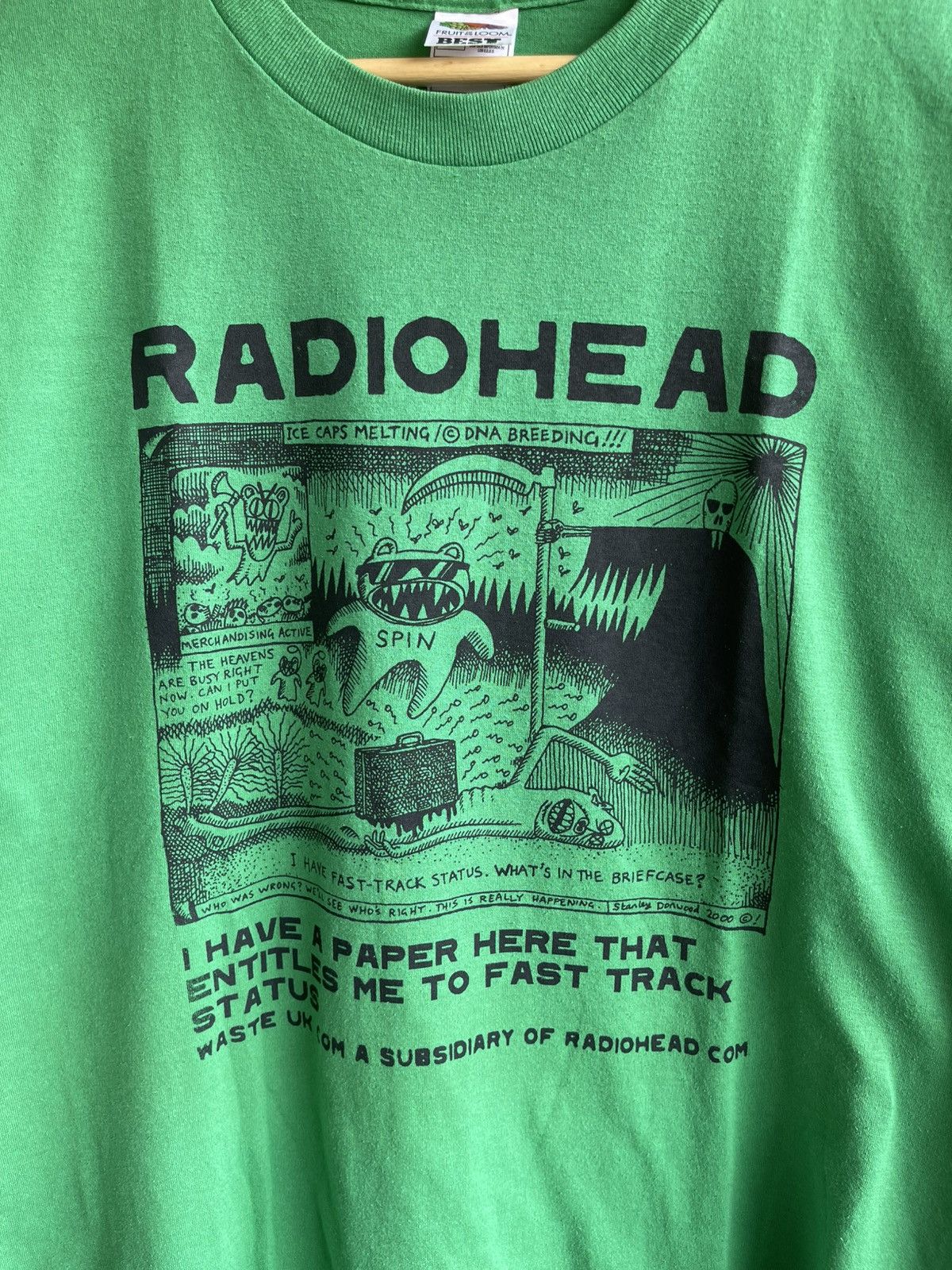 Band Tees Vintage’00s🔥Radio Head🔥Kid A and Amnesiac Album Art Tee Size US L / EU 52-54 / 3 - 3 Thumbnail