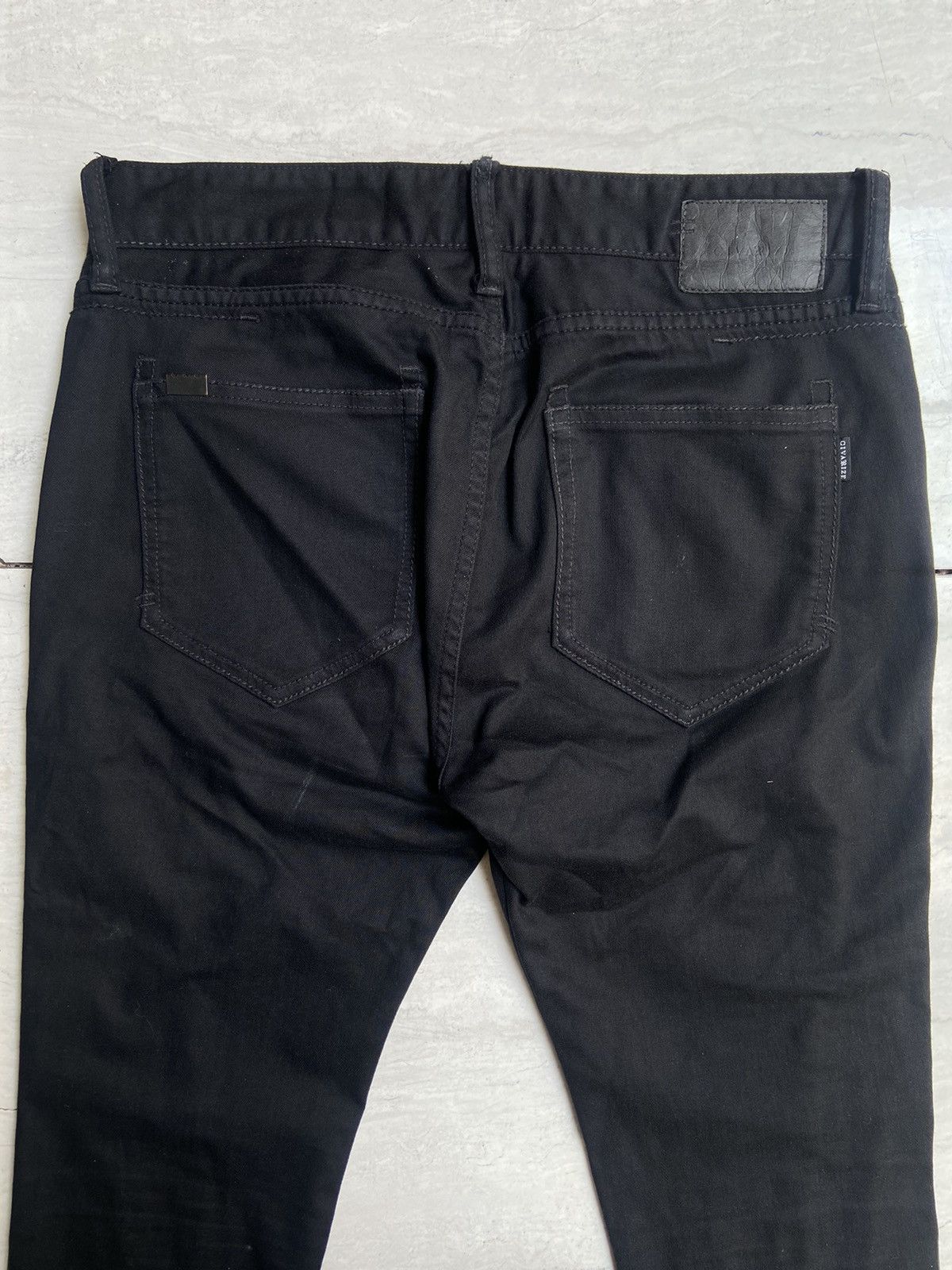 CIVARIZE × Tornado Mart CIVARIZE Black Pants Zipper Patterned Size US 31 - 15 Thumbnail