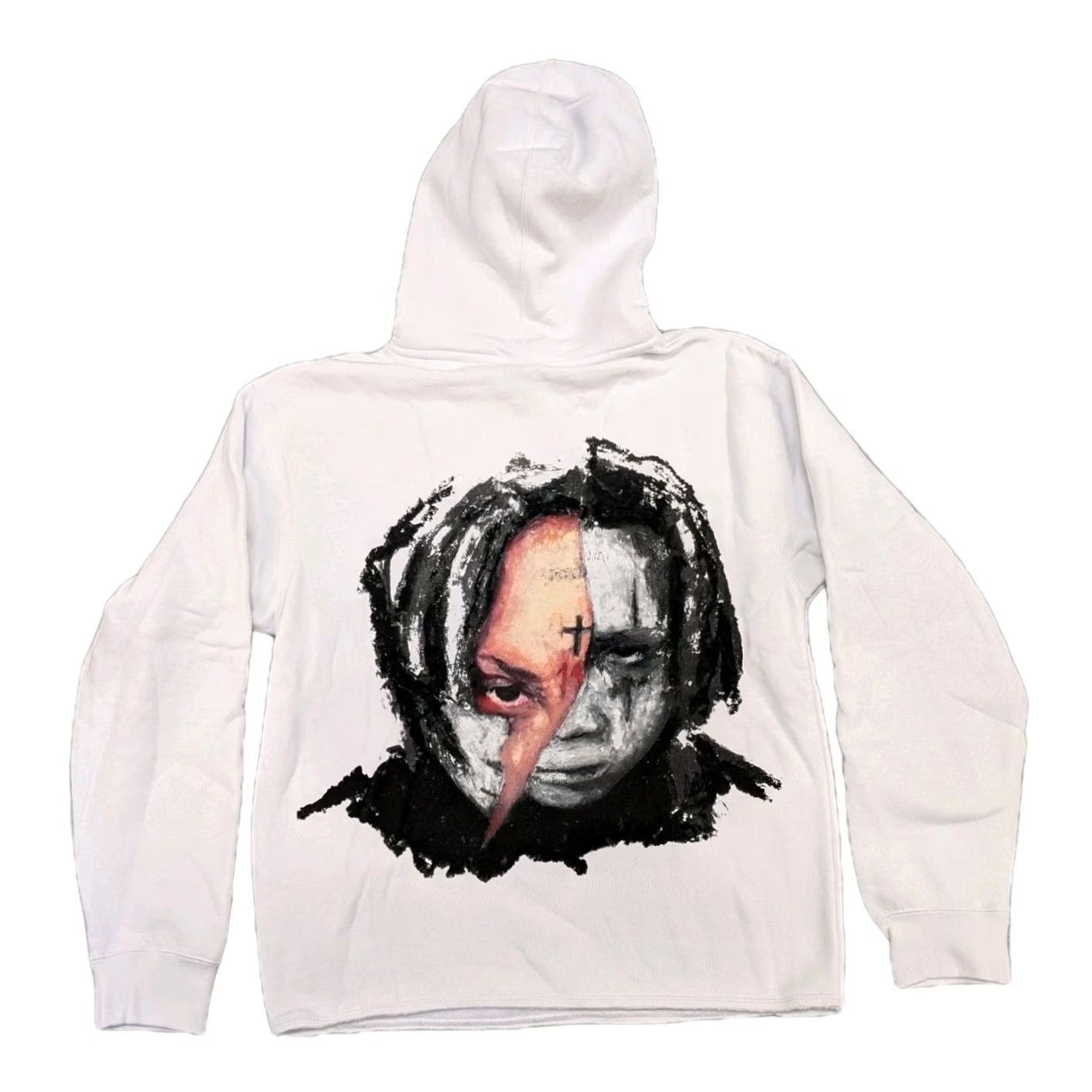 Revenge Revenge Trippie Redd Hoodie Mens Small White Pullover Graphic Logo USA New Size US S / EU 44-46 / 1 - 2 Thumbnail