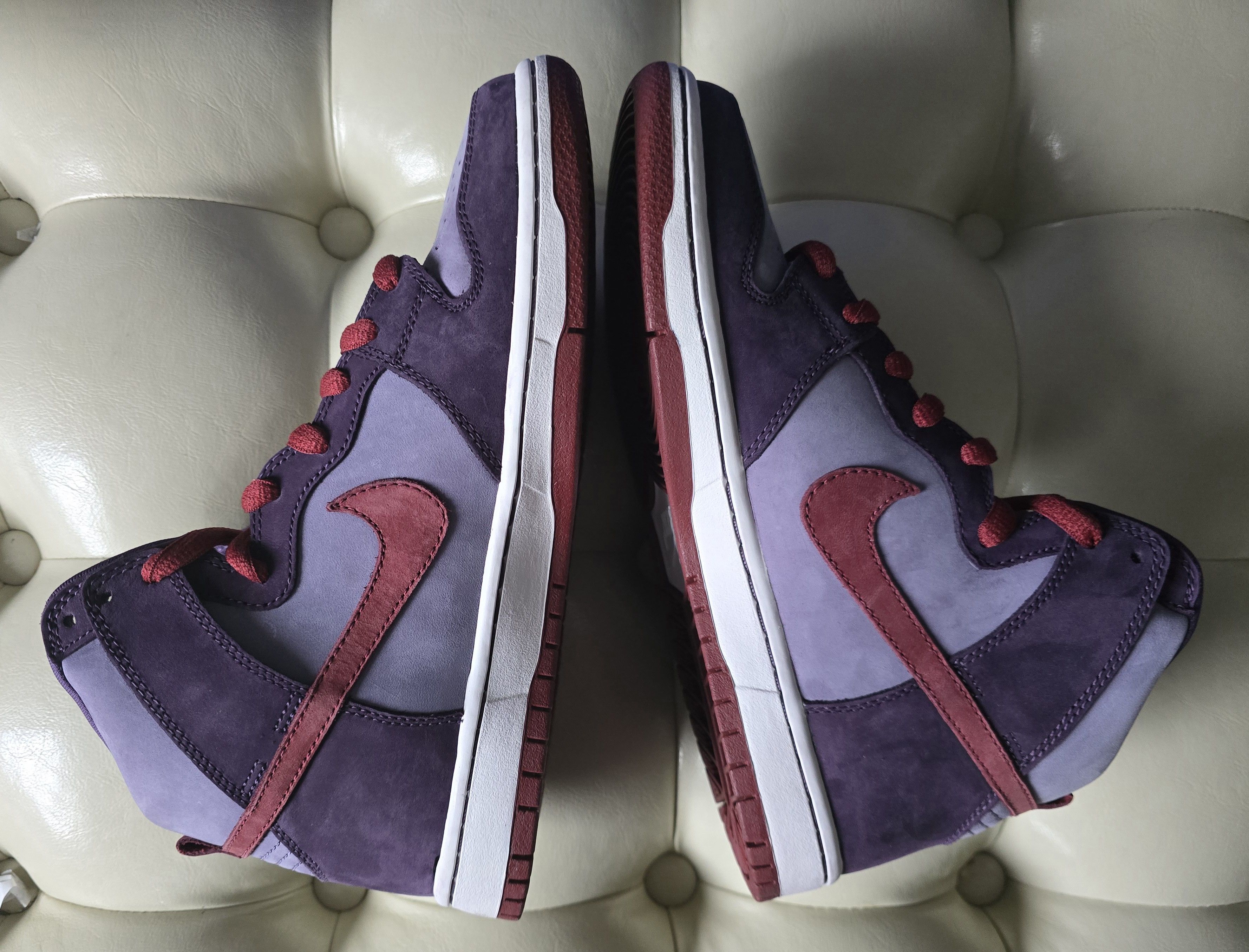 Nike Size 7.5 - Nike Dunk Premium SB High Plum Size US 7.5 / EU 40-41 - 1 Thumbnail
