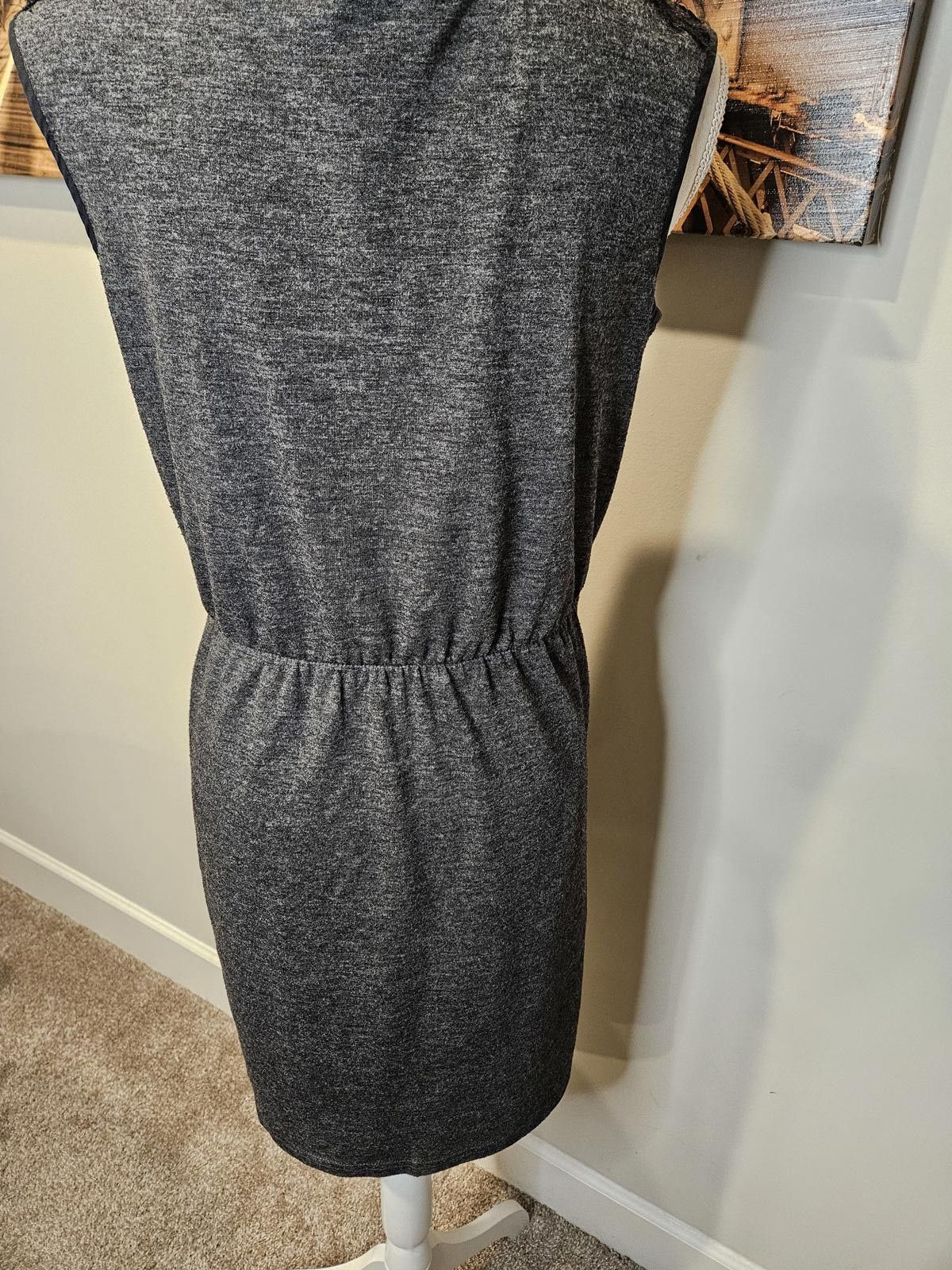 Designer LOFT Sleeveless Lace-Accented Dress Size M / US 6-8 / IT 42-44 - 3 Thumbnail