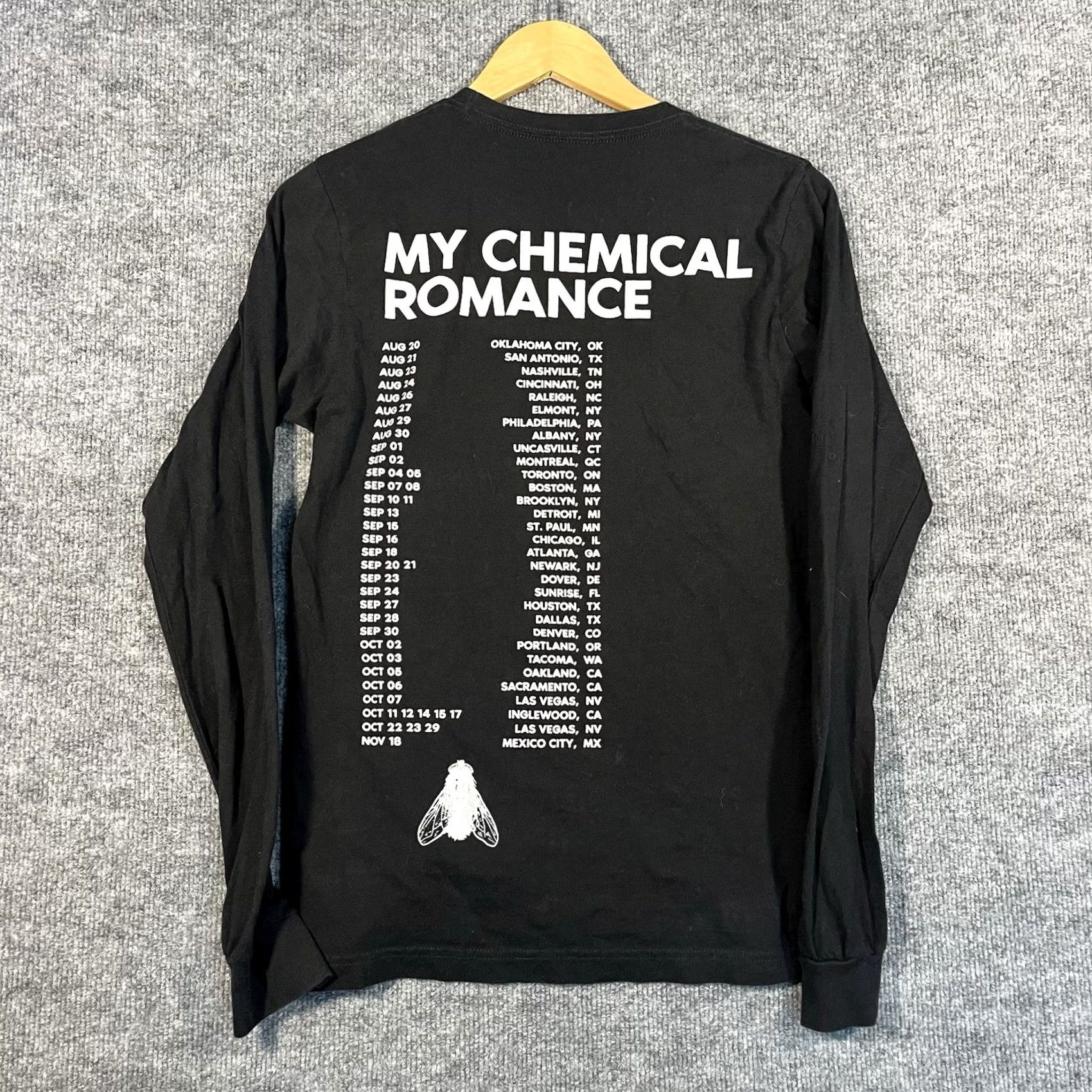 Doublet My Chemical Romance Decay Tour Long Sleeve T-Shirt S Double Sided Official Shirt Men Black Cotton Vintage? Size US S / EU 44-46 / 1 - 5 Thumbnail