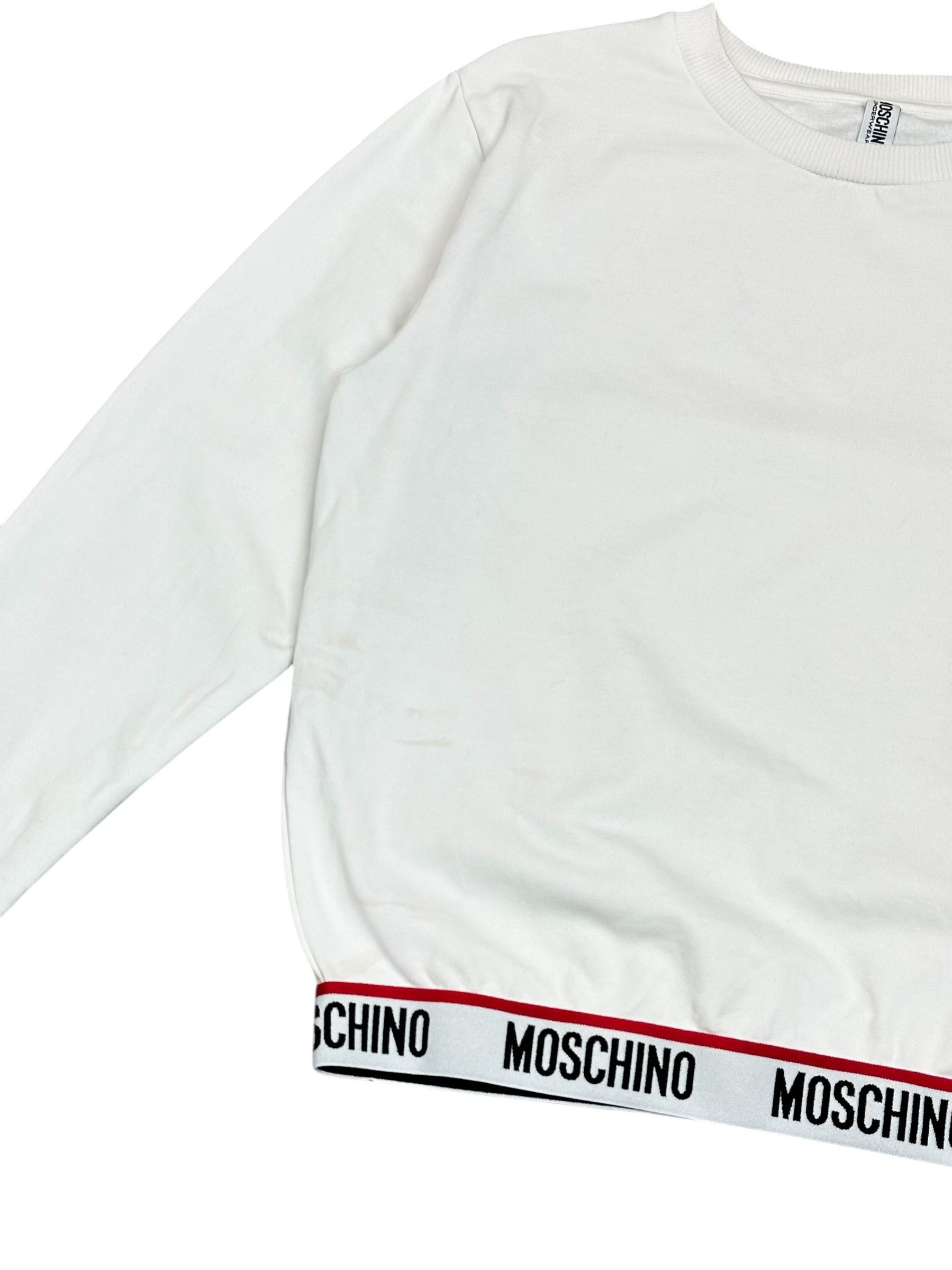 Moschino Moschino soft iconic logo stripped sweatshirt Size US XS / EU 42 / 0 - 2 Thumbnail