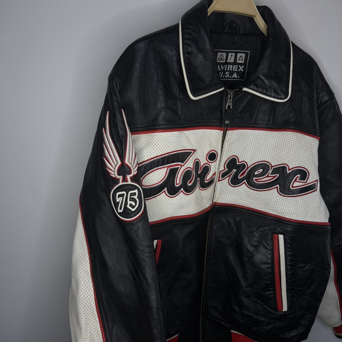 Avirex Vintage Varsity avirex leather jacket sport Size US L / EU 52-54 / 3 - 8 Thumbnail