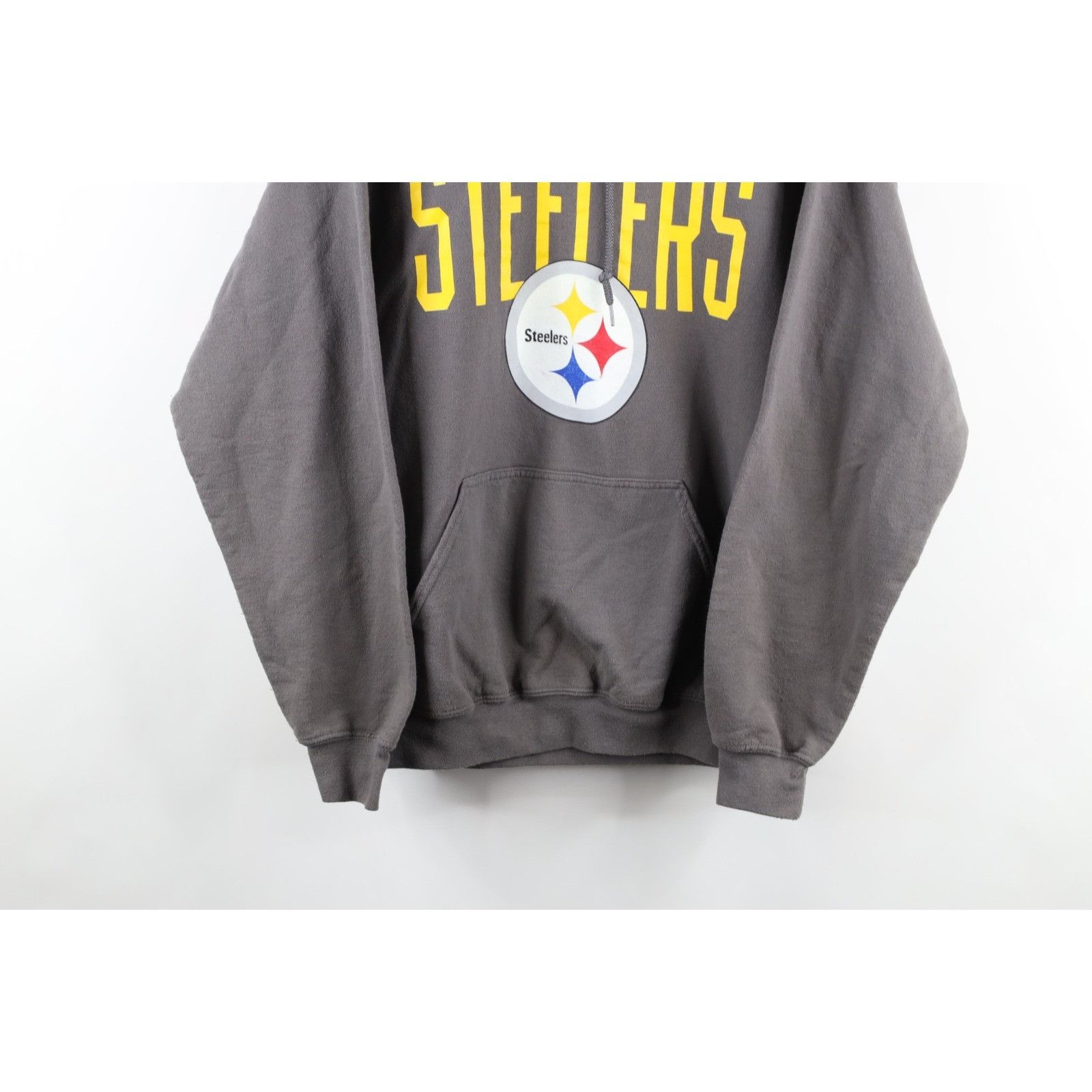 Vintage Vintage Spell Out Pittsburgh Steelers Football Hoodie Size US XL / EU 56 / 4 - 3 Thumbnail