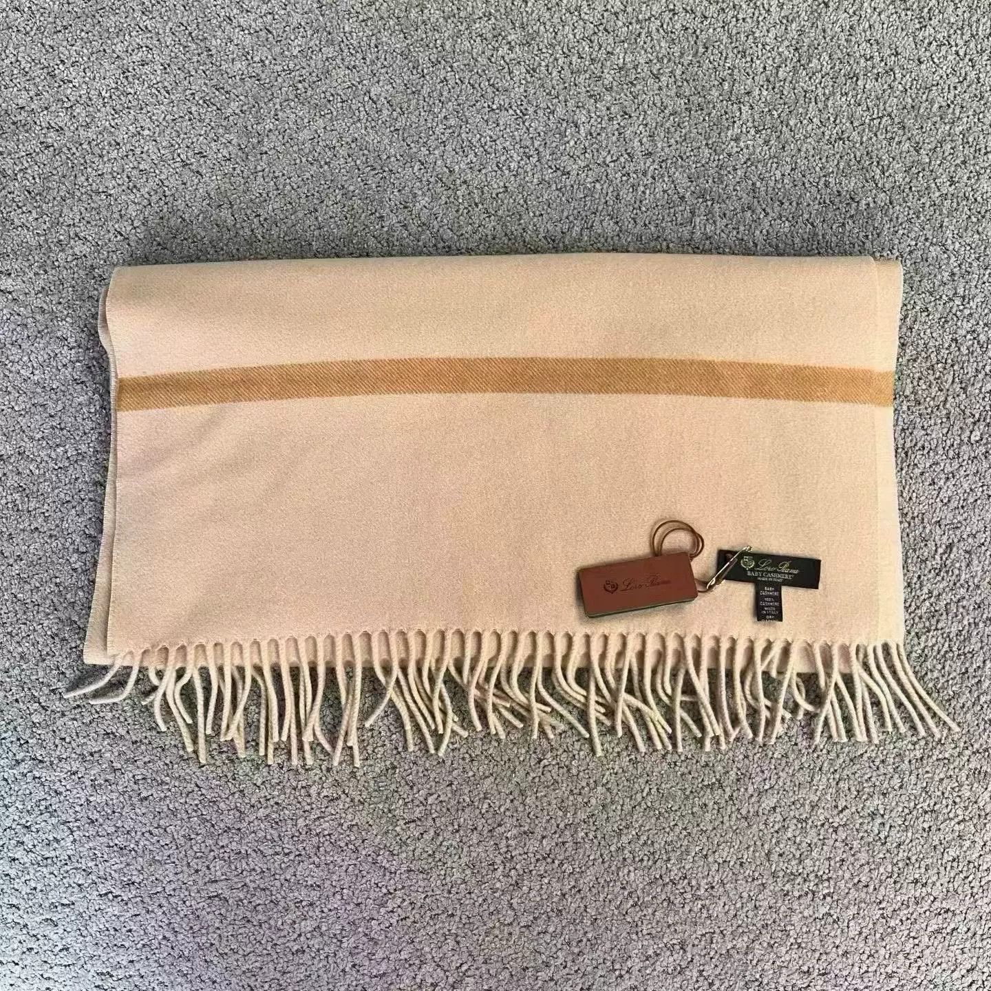 Loro Piana Loro Piana Casual Brown Scarf M Men Size ONE SIZE - 1 Thumbnail