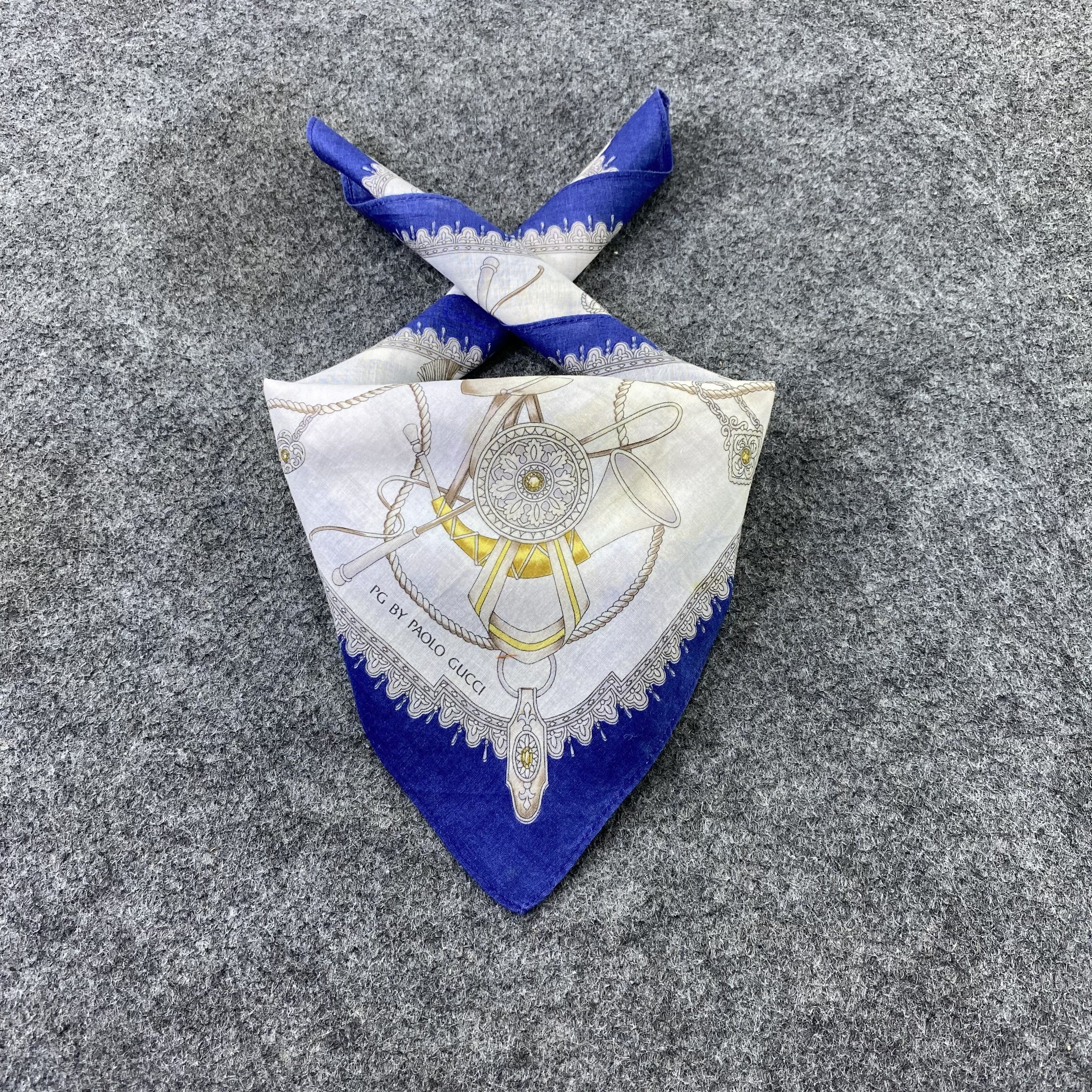 Paolo Gucci Paolo Gucci Handkerchief / Bandana / Neckerchief-B1115 Size ONE SIZE - 2 Thumbnail