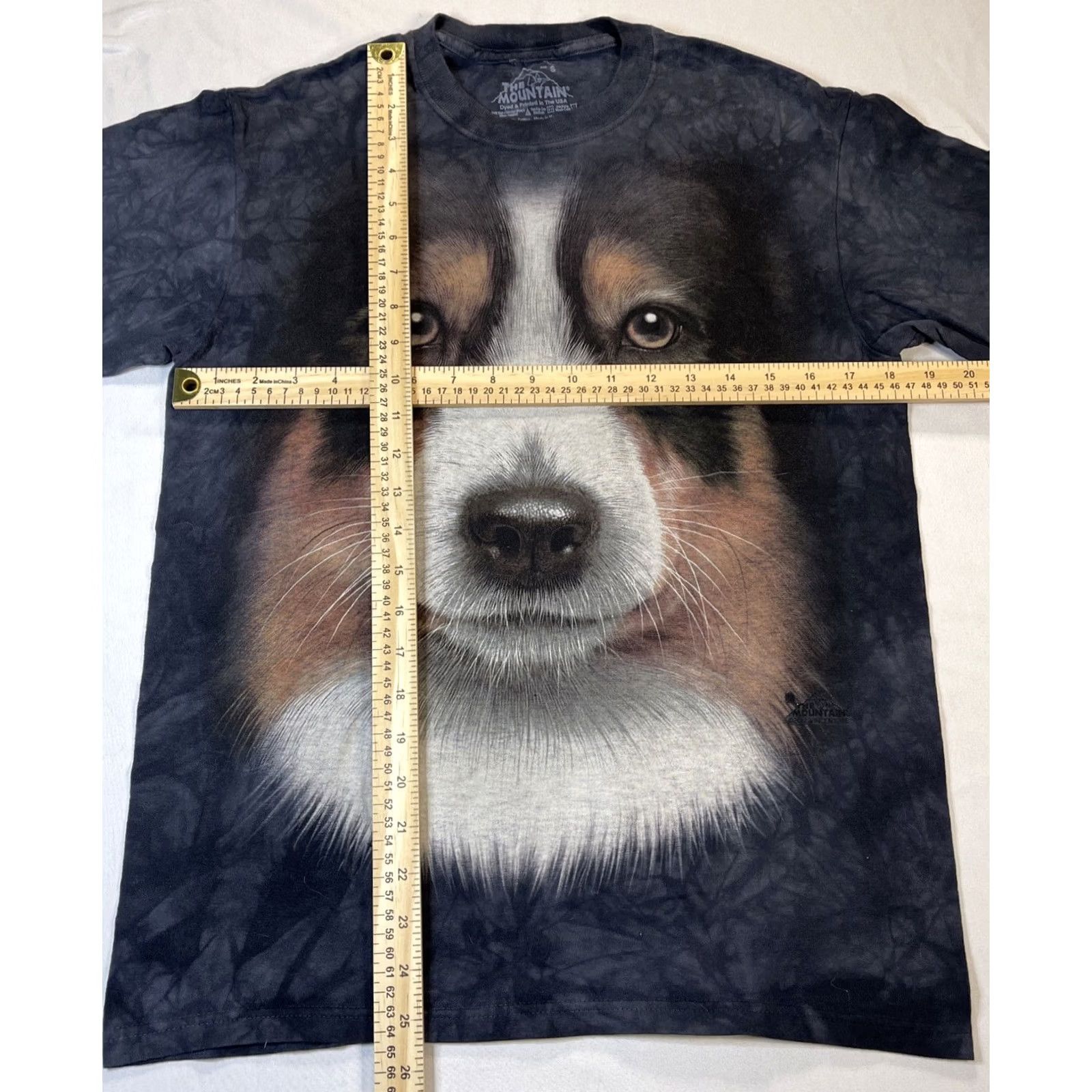 The Mountain The Mountain Sz S Australian Shepherd All Over Graphic 2012 Vincent Hie Shirt Size US S / EU 44-46 / 1 - 2 Thumbnail