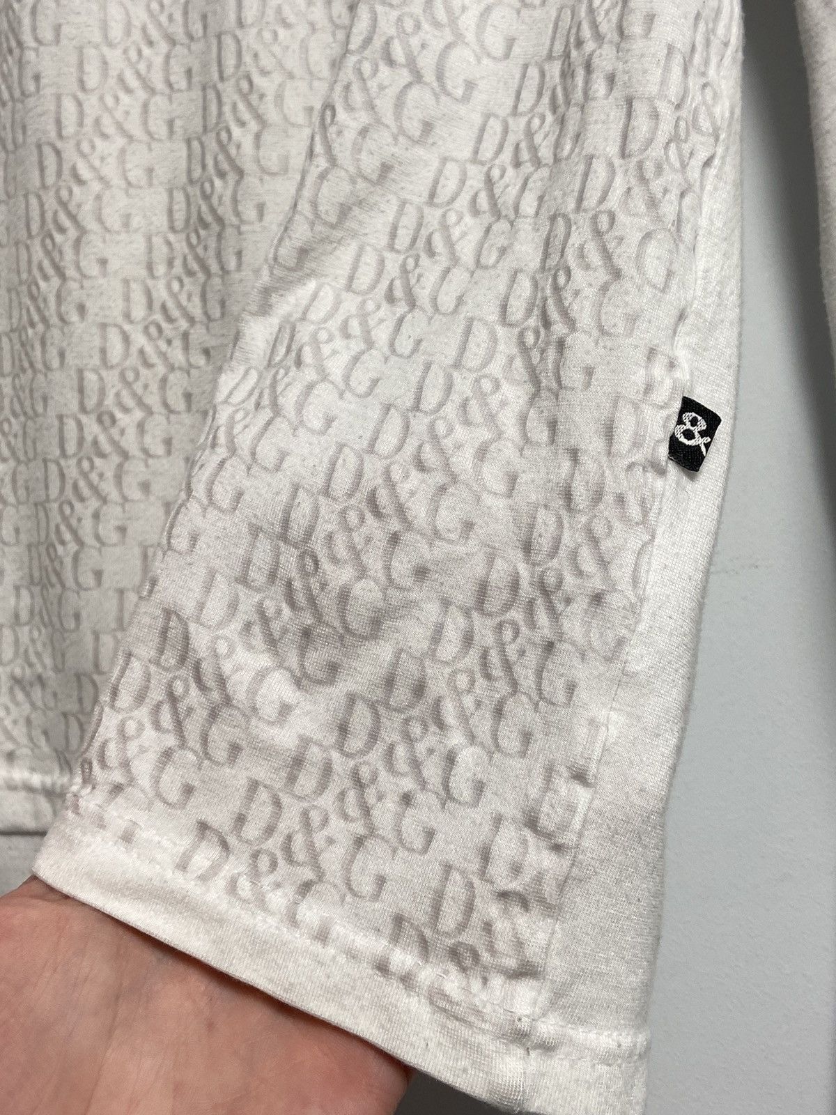 Dolce & Gabbana Dolce Gabbana Long Sleeve Monogram Size L / US 10 / IT 46 - 8 Thumbnail
