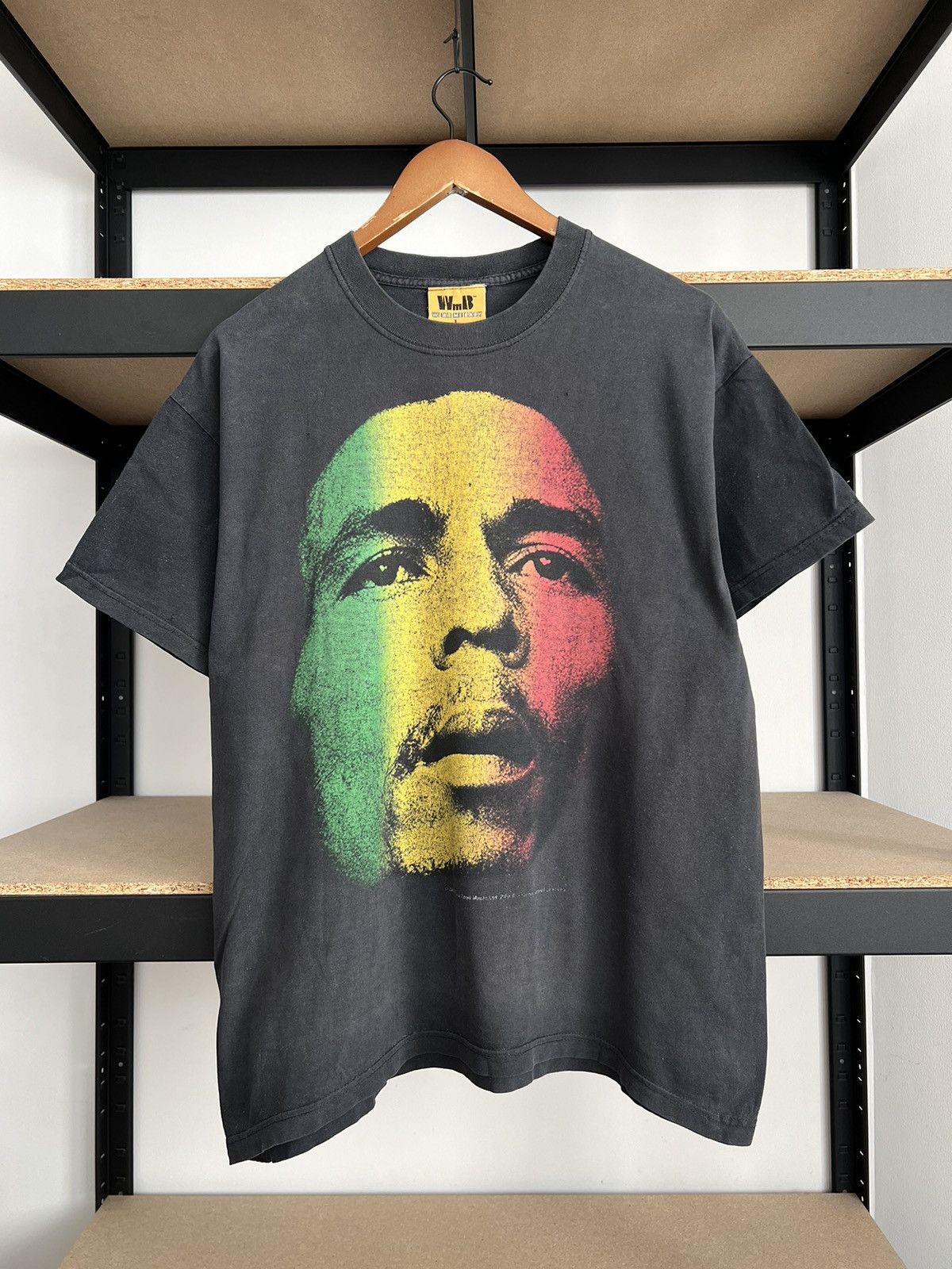 Vintage 2002 Bob Marley Jamaica Zion Black T-shirt