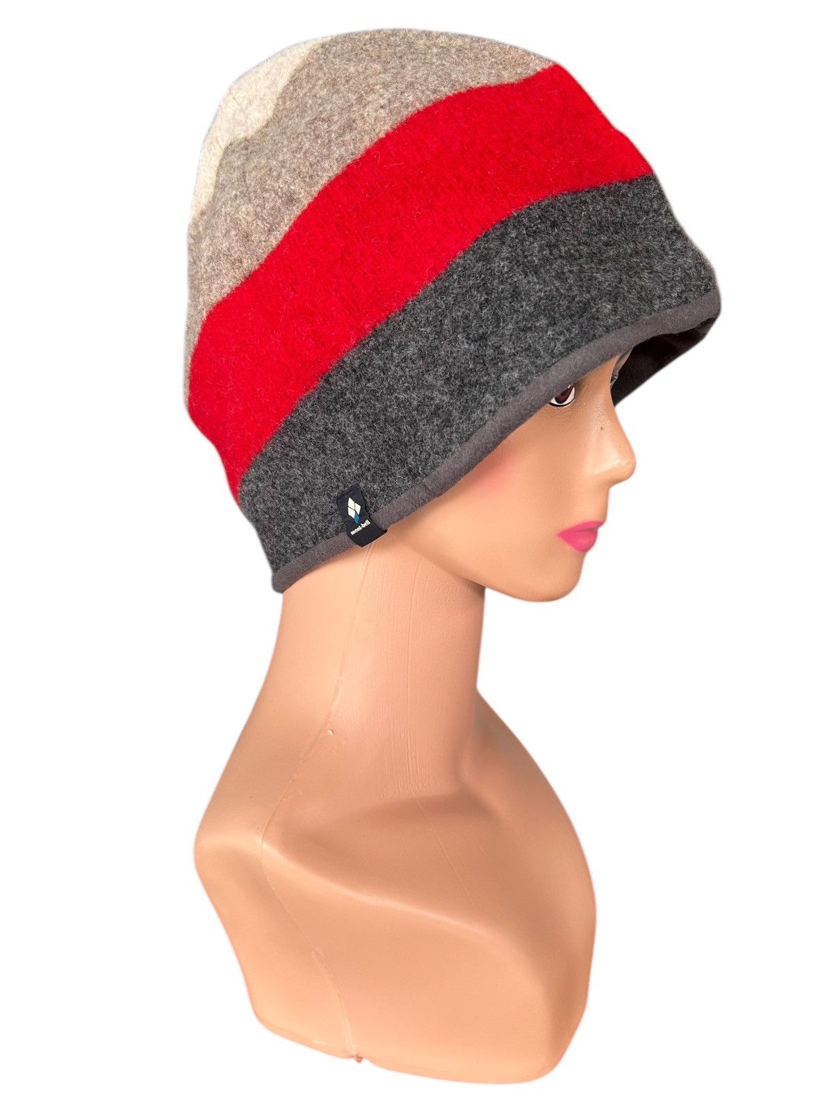 Japanese Brand × Kapital × Vintage Stripe Mont. bell Beanie Hats Size ONE SIZE - 1 Thumbnail