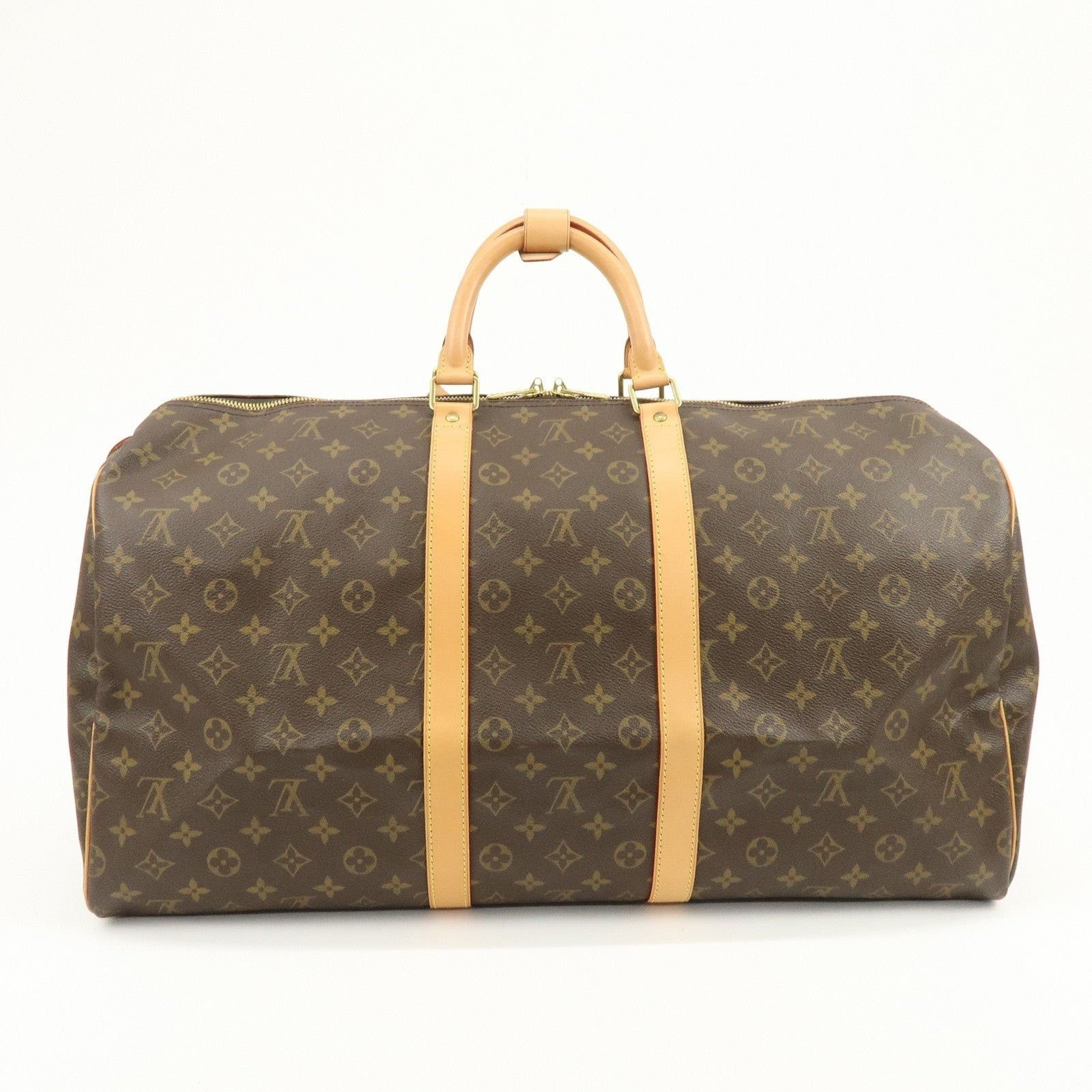 Louis Vuitton Louis Vuitton Monogram Keepall 55 Duffle Bag Size ONE SIZE - 2 Thumbnail