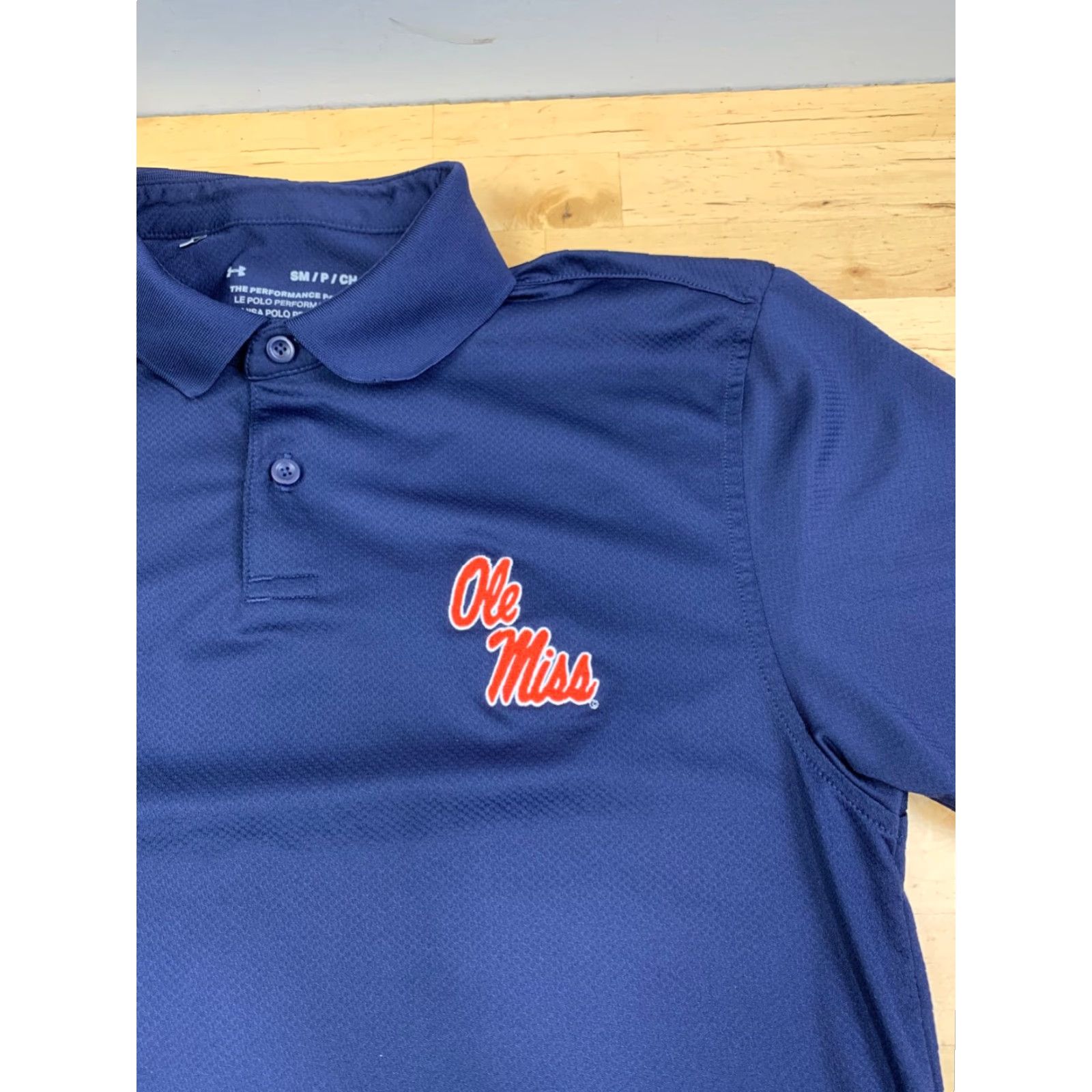 Under Armour Under Armour Polo Shirt Mens S Blue Short Sleeve Stretch Golf Size US S / EU 44-46 / 1 - 3 Thumbnail