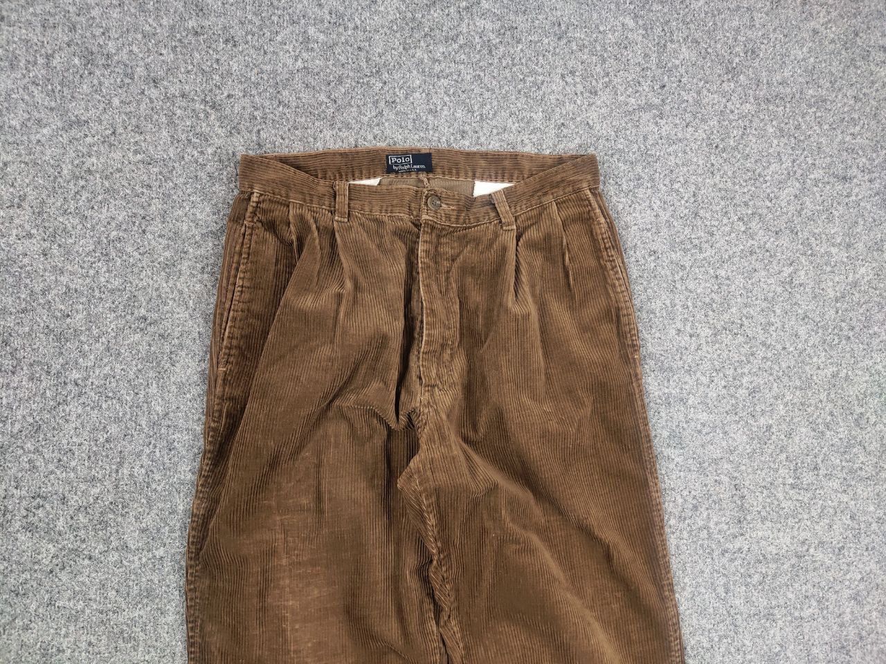 Vintage 80's Polo ralph lauren USA Corduroy Pants Talon Zip
