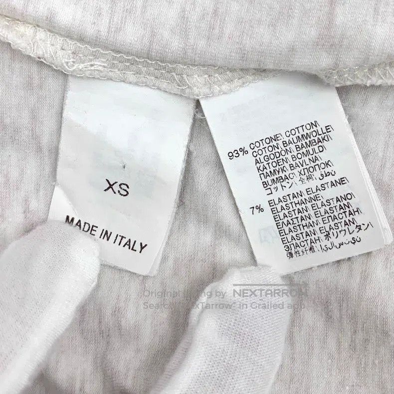 Brunello Cucinelli Brunello Cucinelli White Letter Beaded Crew Neck Short Sle Size XS / US 0-2 / IT 36-38 - 6 Thumbnail