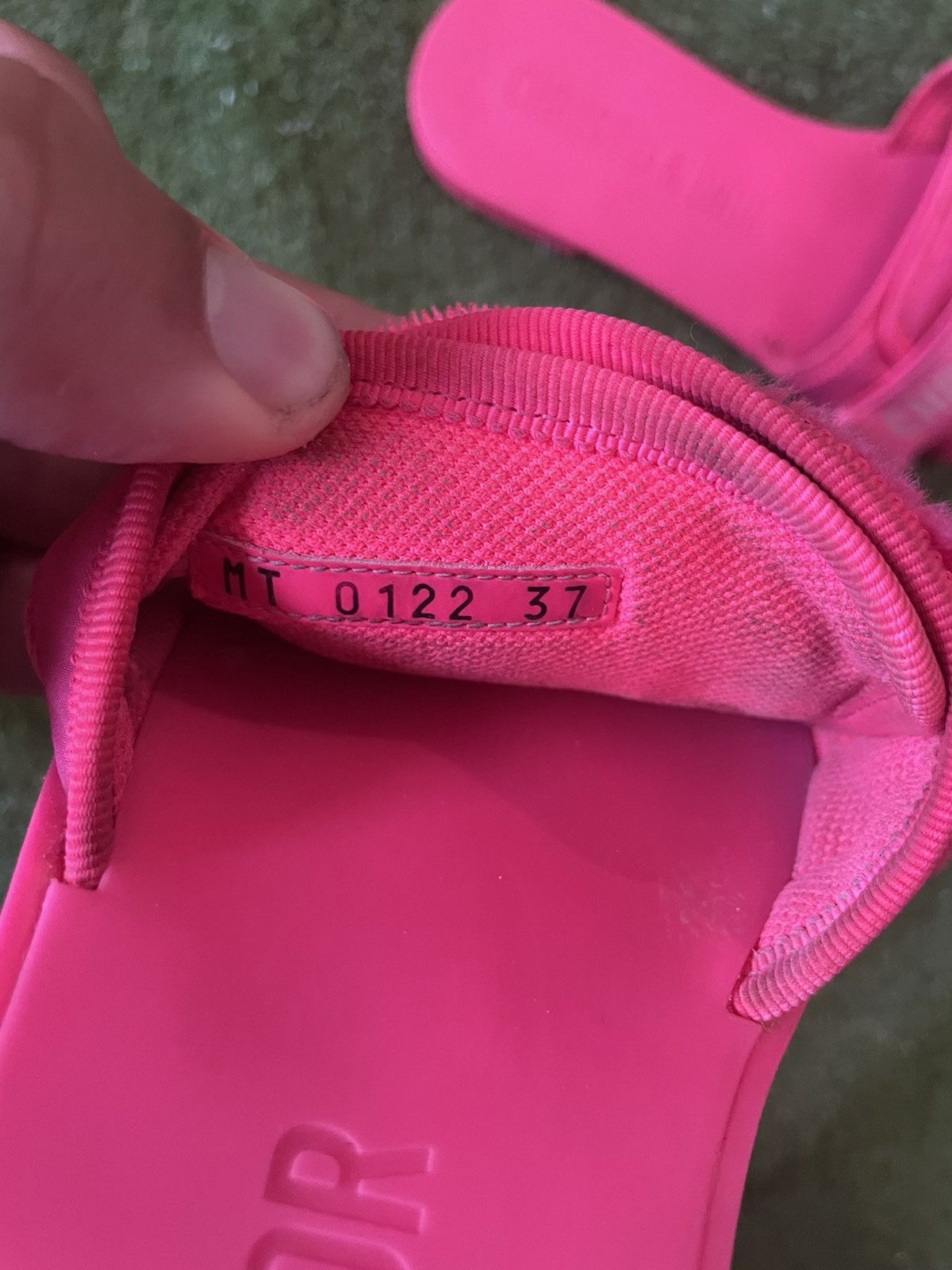 Dior Christian Dior woman’s rubber sandals Size US 7 / IT 37 - 6 Thumbnail