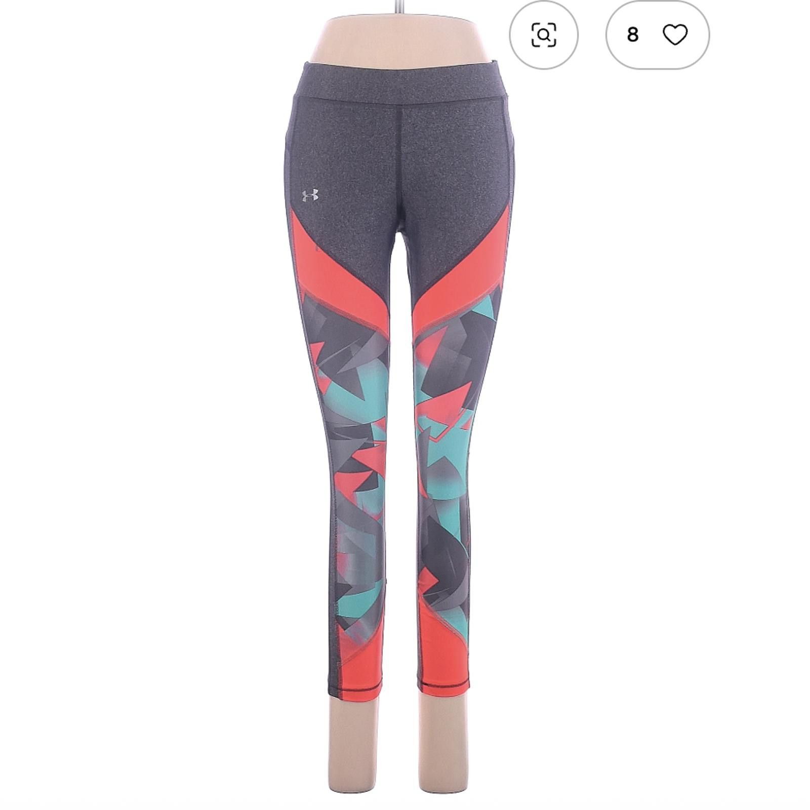 Under Armour Under Armour Active Pants Size M Gray with Colorful Pattern Size ONE SIZE - 1 Thumbnail