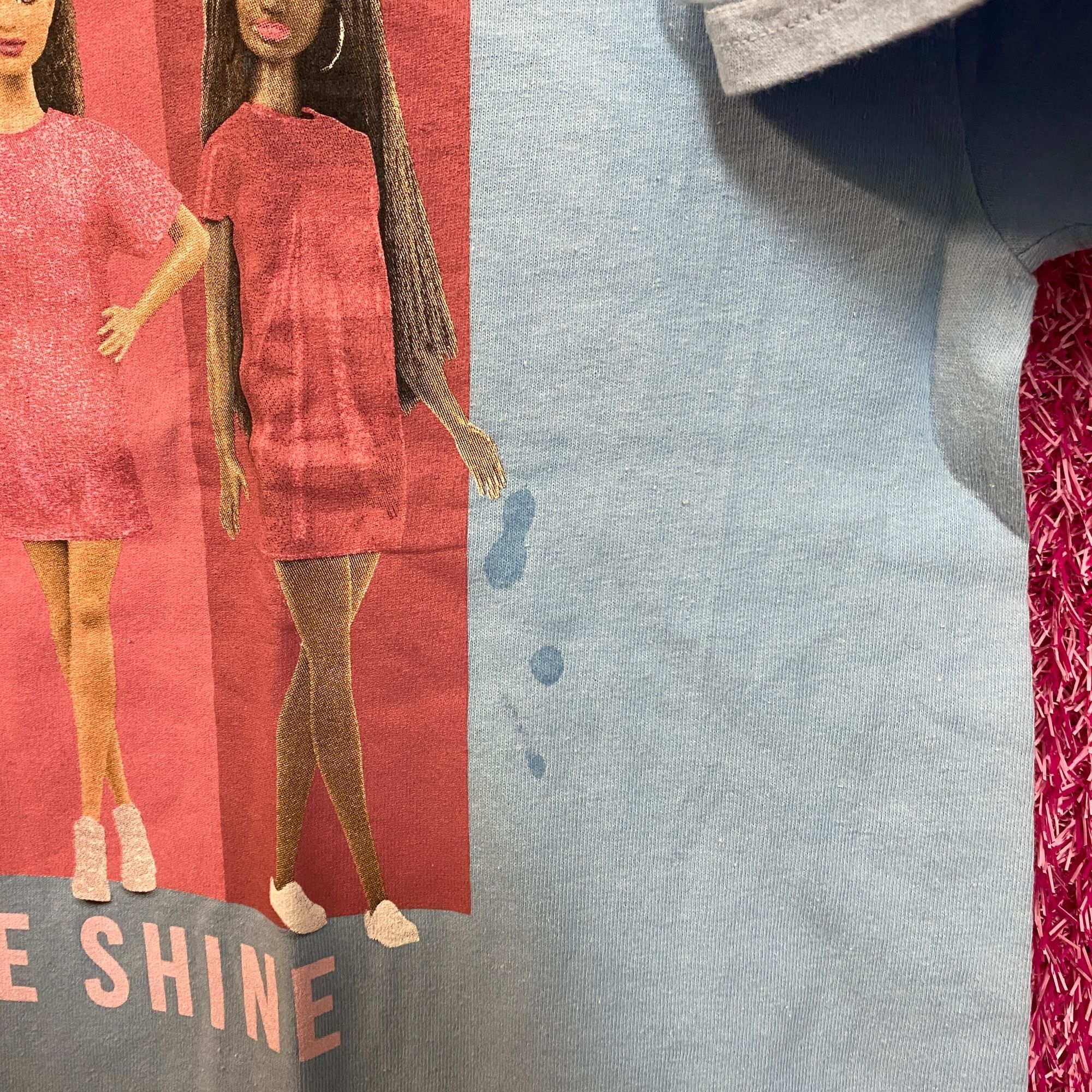 Other Barbie Together We Shine Blue T-Shirt XL Size XL / US 12-14 / IT 48-50 - 4 Thumbnail