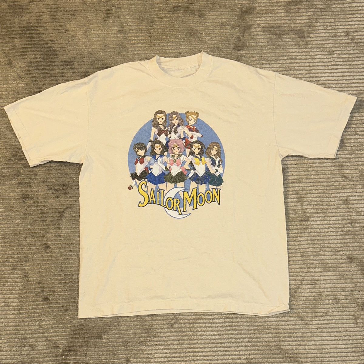 Anime Sailor Moon Anime Graphic Tee | Magical Girl | Vintage Look Size US M / EU 48-50 / 2 - 1 Thumbnail