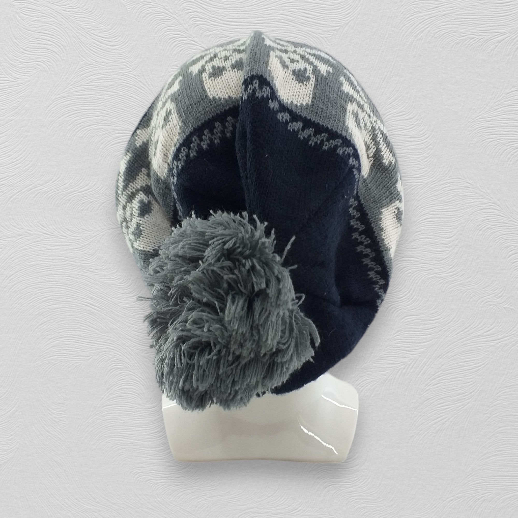 Japanese Brand Vintage Skulls and Destroy Snow Cap Hat Beanie -BN111 Size ONE SIZE - 2 Thumbnail