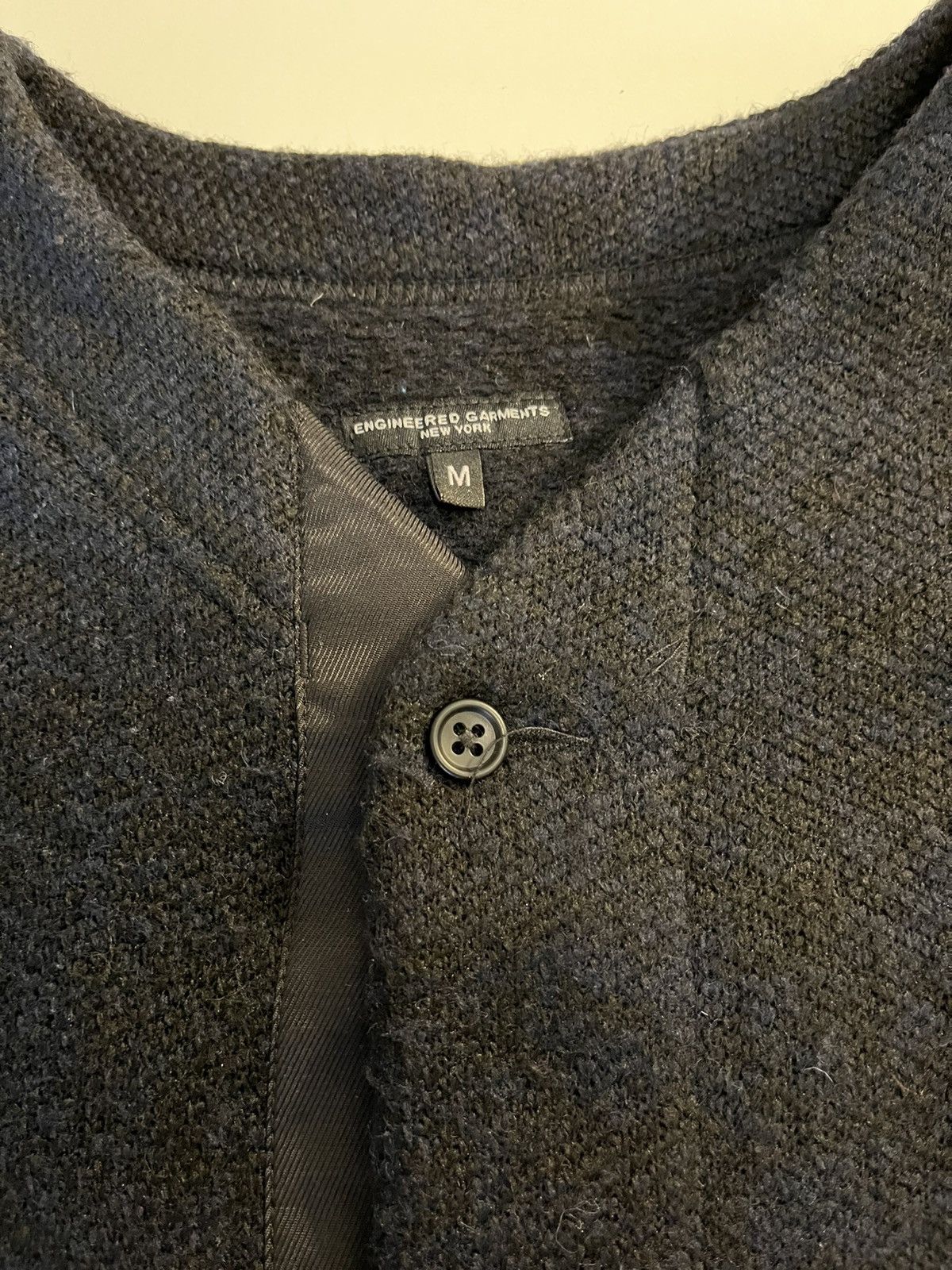 Engineered Garments Engineered Garments Knit Cardigan Jacket Navy/Black Size US M / EU 48-50 / 2 - 8 Thumbnail