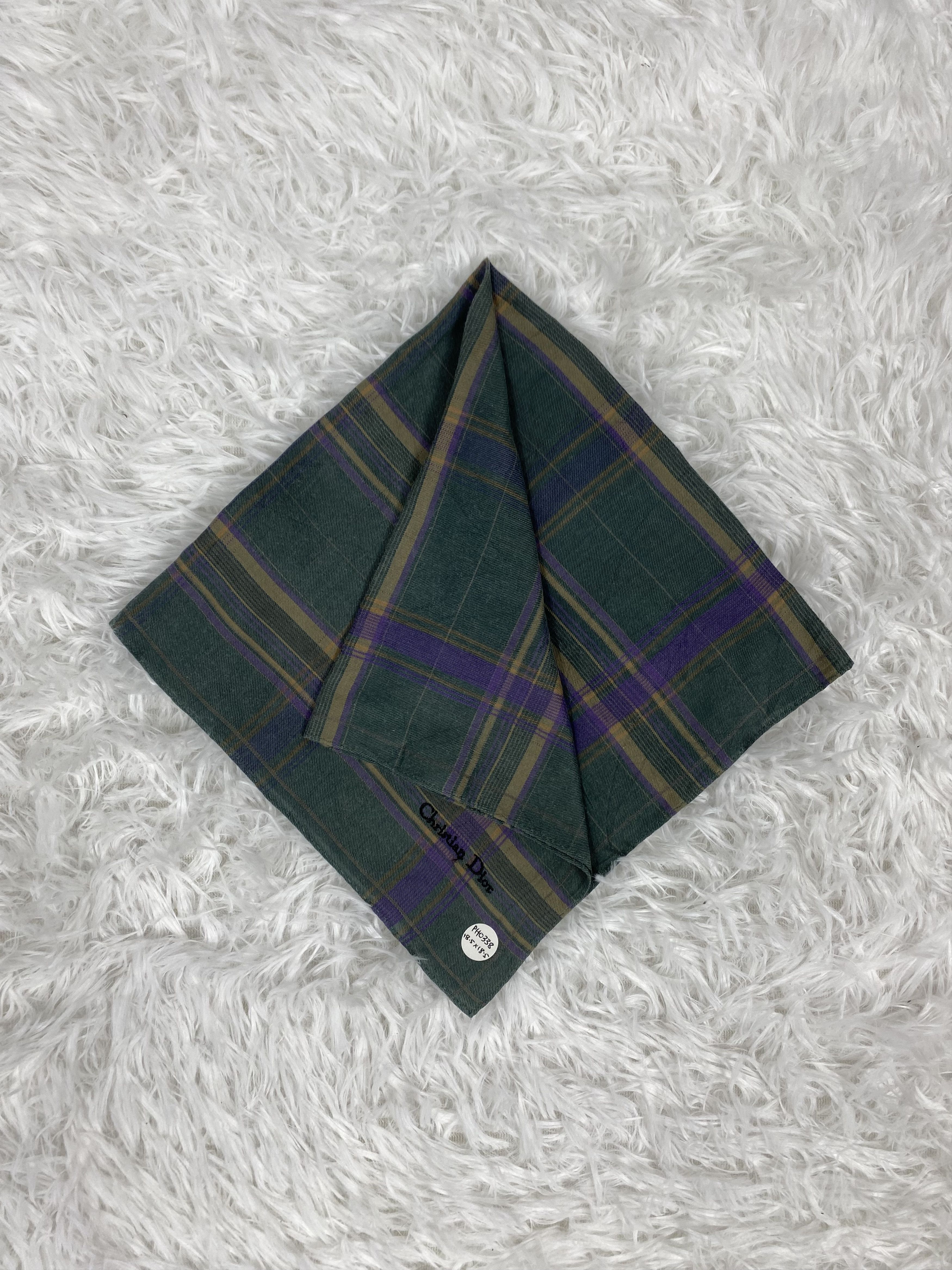 Vintage Vintage Christian Dior Handkerchief Neckerchief Ph0338 Size ONE SIZE - 1 Thumbnail