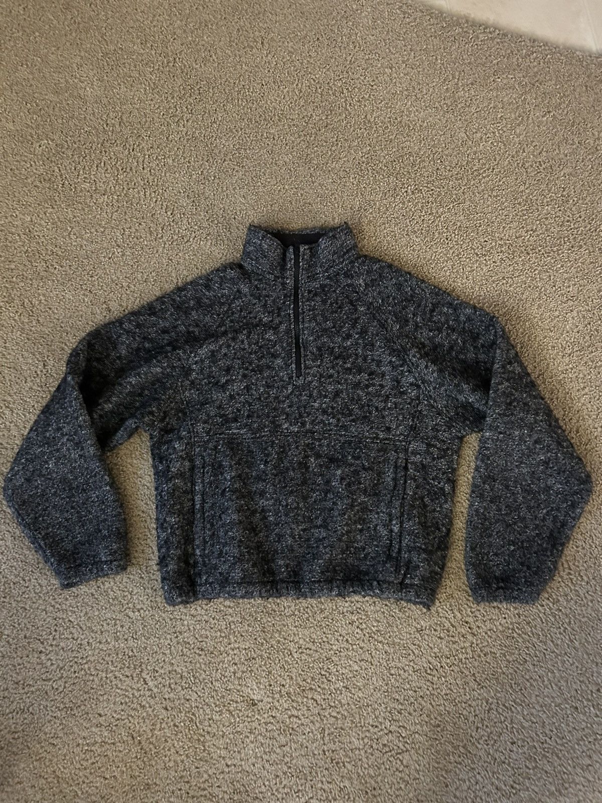Stussy Wool Blend Sherpa Mock Size US L / EU 52-54 / 3 - 2 Thumbnail