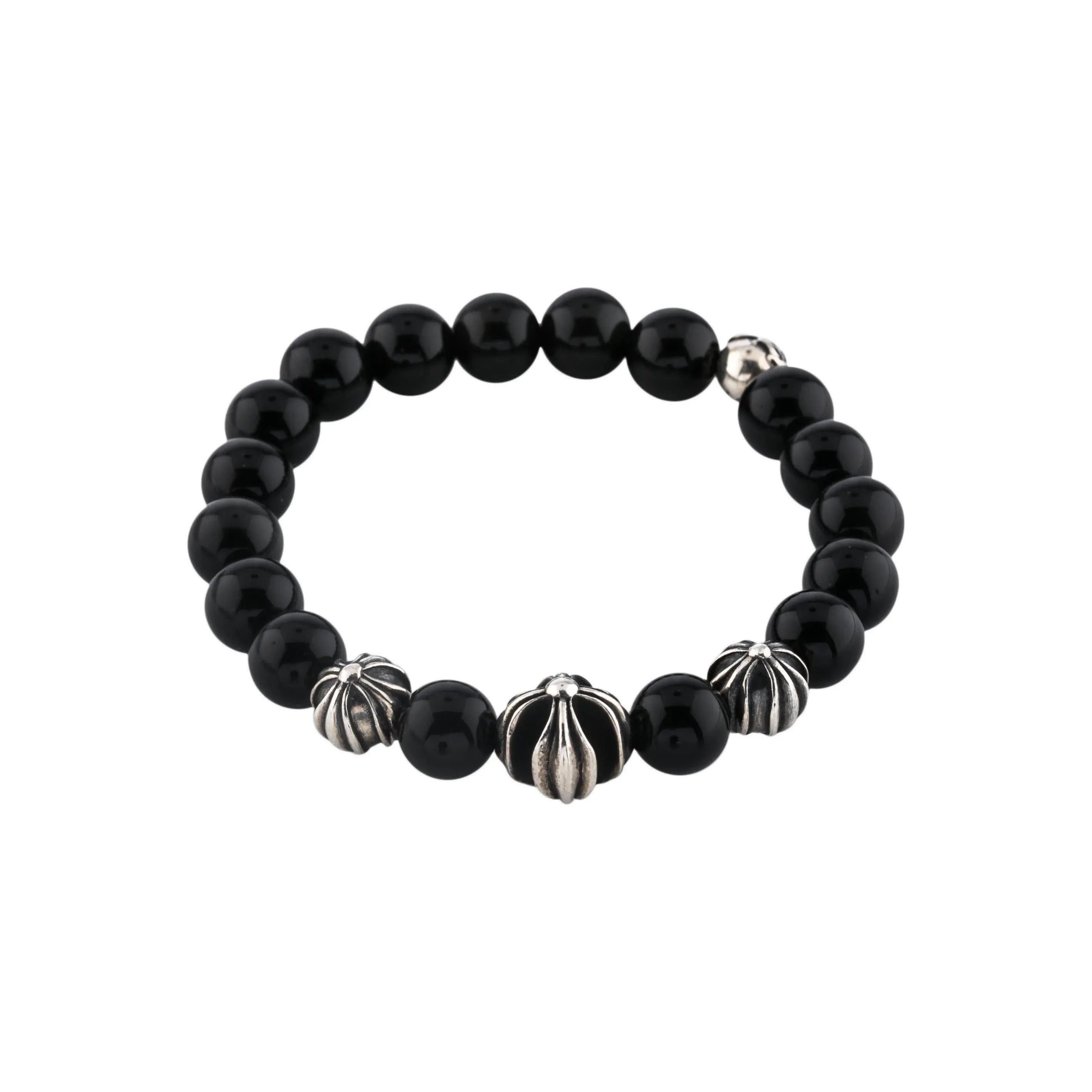 Chrome Hearts Baby Fat Bead Bracelet Black Size ONE SIZE - 1 Preview
