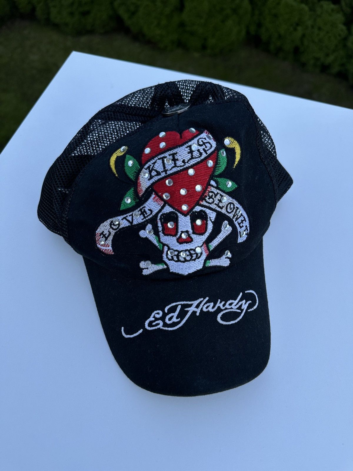 Ed Hardy Vintage ed hardy skull cap Size ONE SIZE - 5 Thumbnail