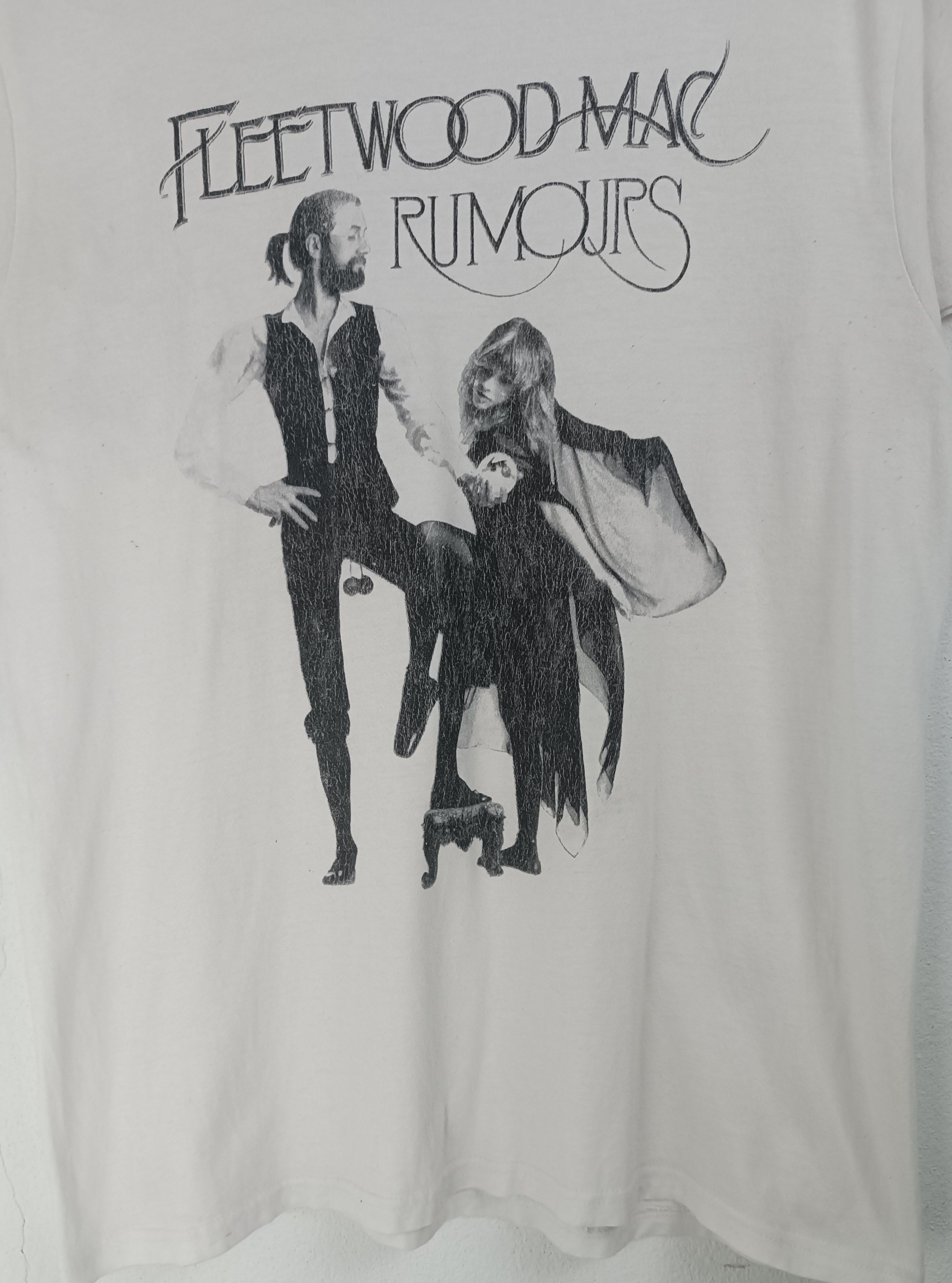 Band Tees VINTAGE Y2K FLEETWOOD MAC RUMOURS TEE ABBA ZEPPELIN EAGLES Size US L / EU 52-54 / 3 - 7 Thumbnail