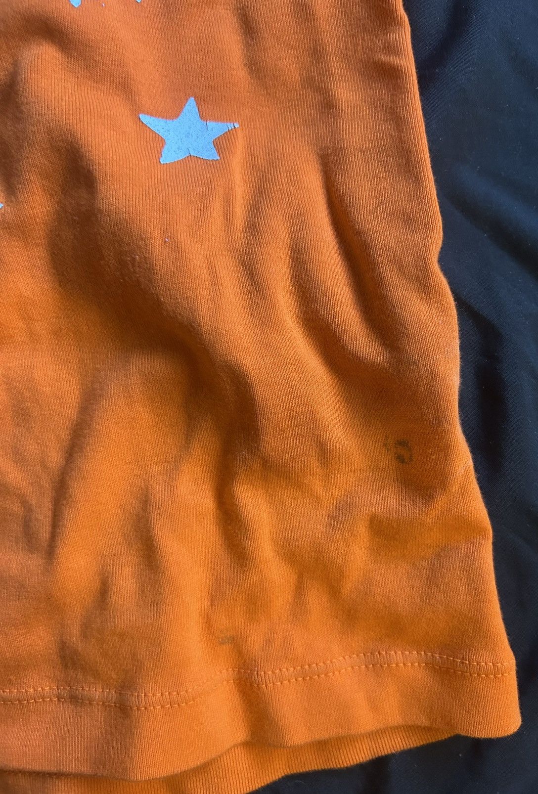 Sp5der Sp5der SP5 Baby Tee Orange - FW23 Size L / US 10 / IT 46 - 5 Thumbnail