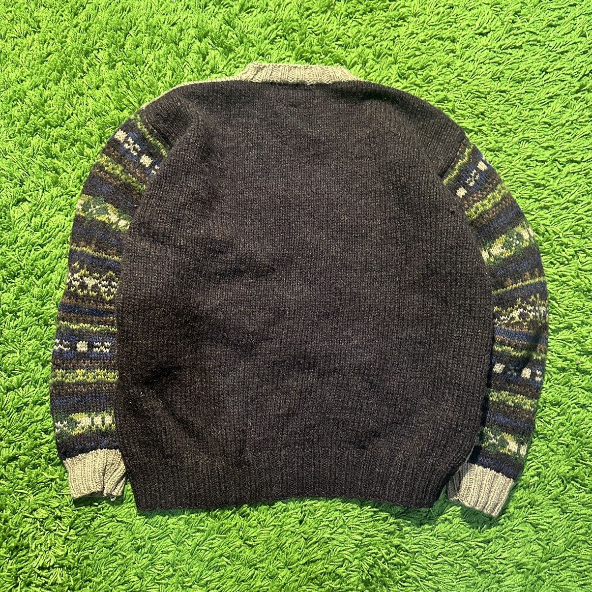 Tommy Hilfiger × Vintage Tommy Hilfiger Sweater Vintage Hunting Wool Shetland Size US M / EU 48-50 / 2 - 4 Thumbnail