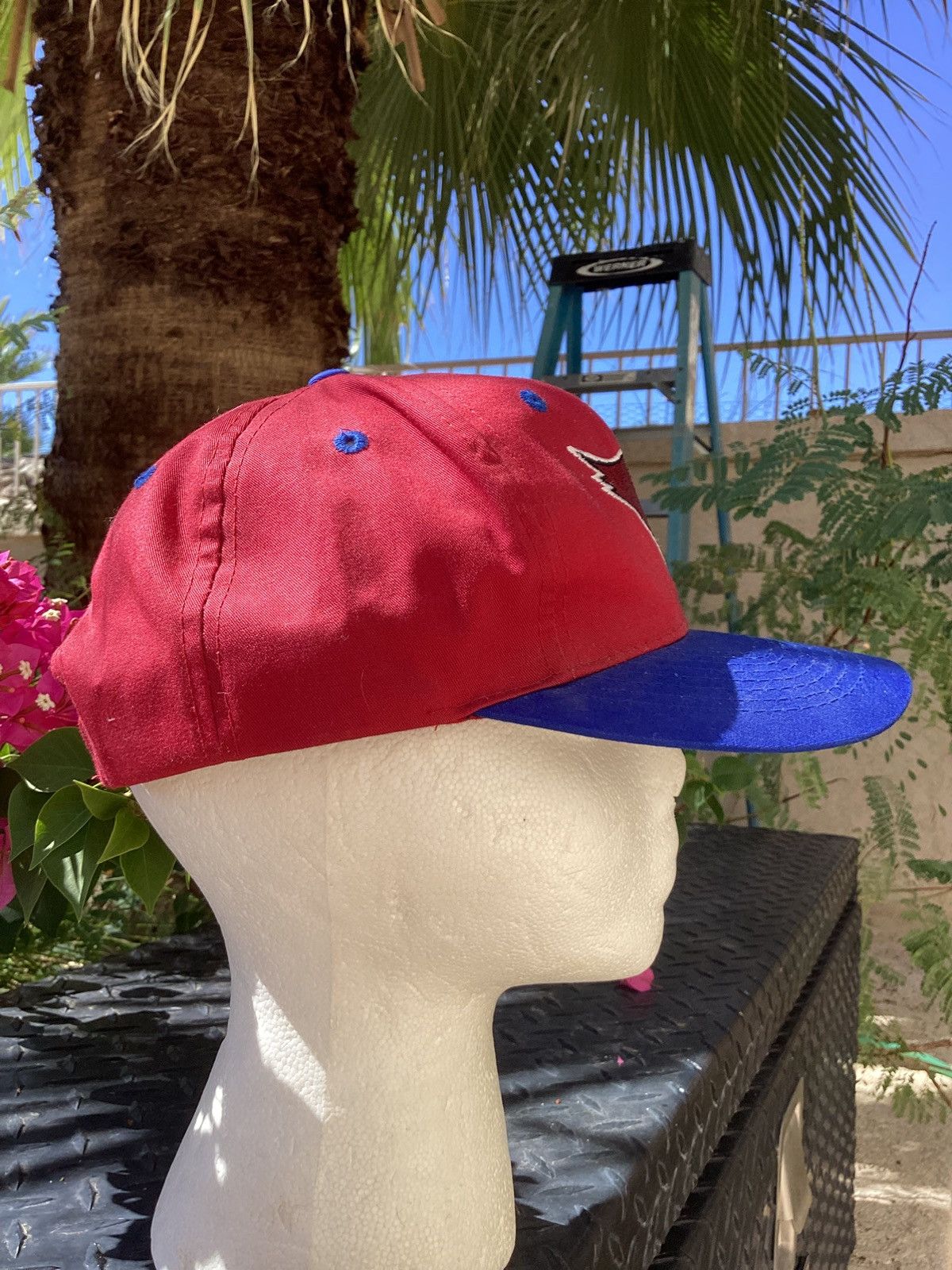 Logo 7 Vtg 90s NFL Arizona Cardinals logo 7 Dominican Republic hat Size ONE SIZE - 2 Thumbnail