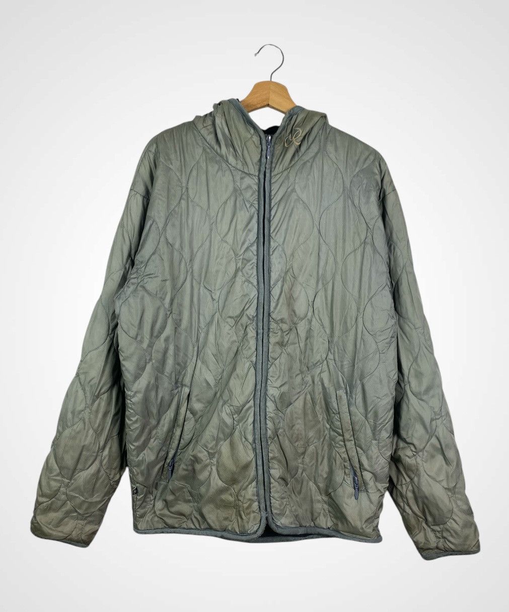 Salomon Rare Salomon Lightweight Quilted Puffer Zipper Hoodie Jacket Size US L / EU 52-54 / 3 - 1 Thumbnail