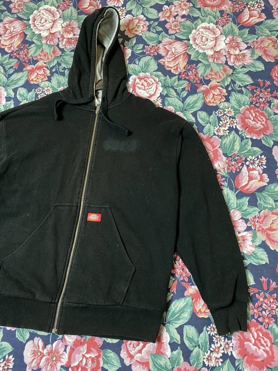 Dickies × Vintage Vintage Dickies Canvas Fleece Zip-up Hoodie Size US L / EU 52-54 / 3 - 18 Thumbnail