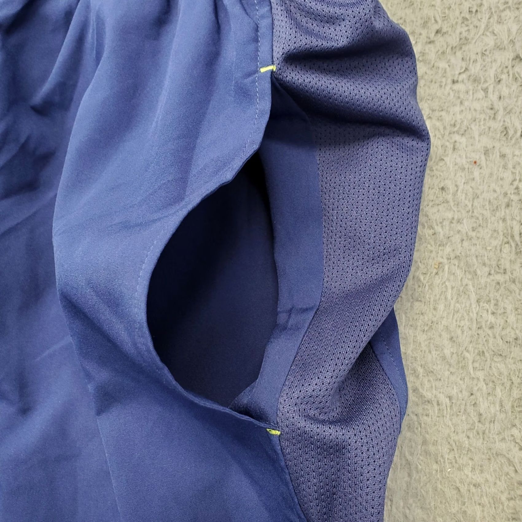 Vintage Road Runner Sports Running Shorts Mens XL Blue Stretch Athletic Drawstring Shorts Size US 36 / EU 52 - 8 Thumbnail