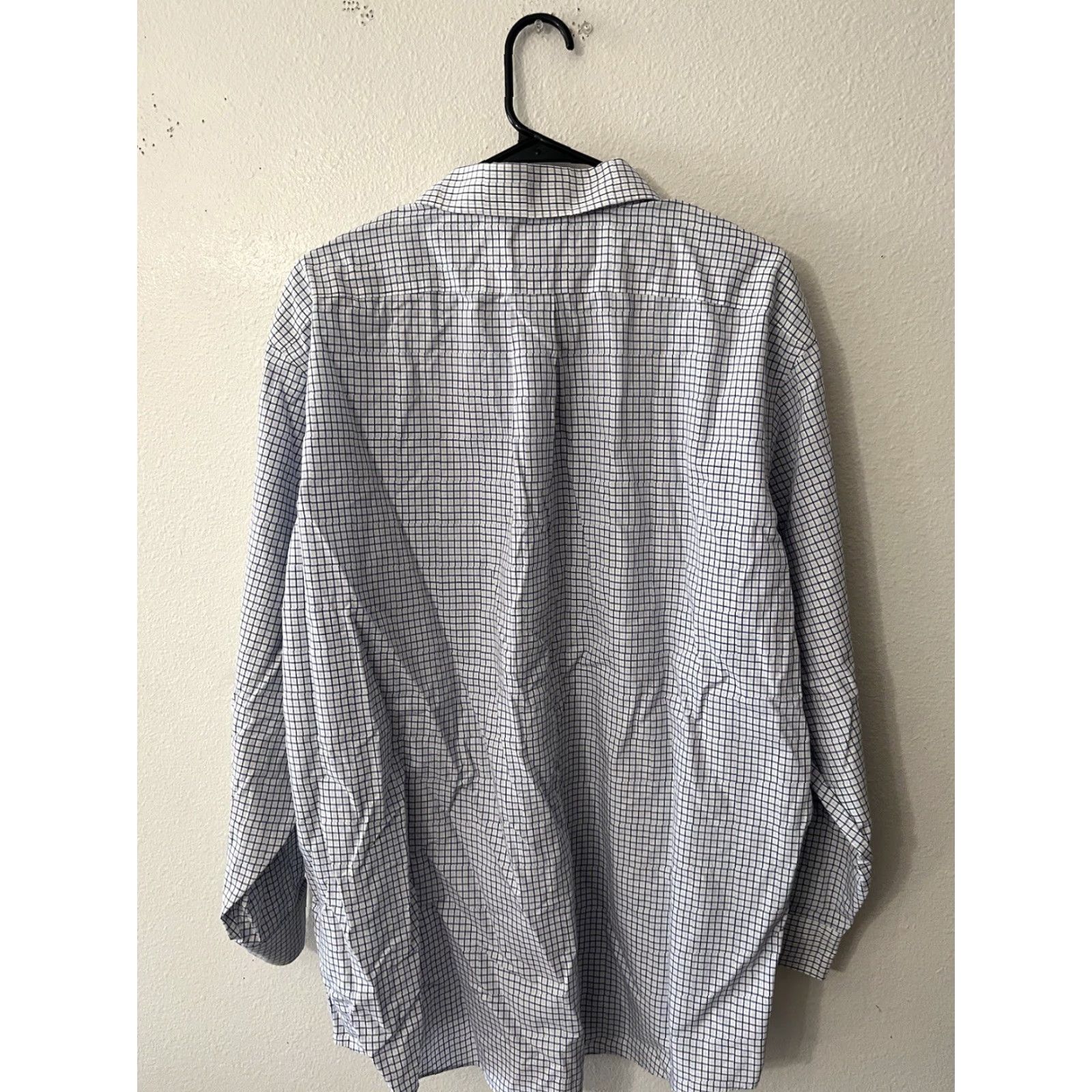 Brooks Brothers VINTAGE Brooks Brothers Dress Shirt Mens Blue White Check Gingham 17.5 Regular Size US XXL / EU 58 / 5 - 2 Thumbnail