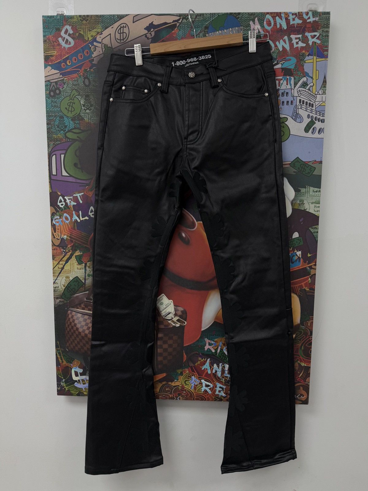 LOSTSHDWS Lostshdws wax jeans black Size US 28 / EU 44 - 1 Preview