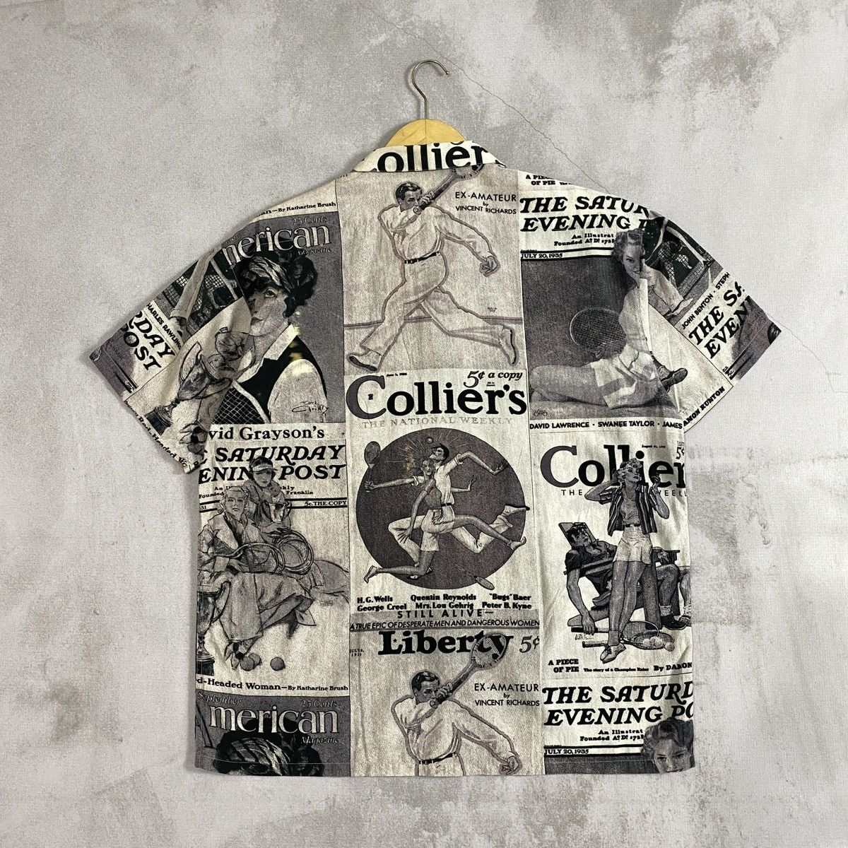 JUN MEN Vintage Jun Men Figures Shirt Size US L / EU 52-54 / 3 - 9 Thumbnail