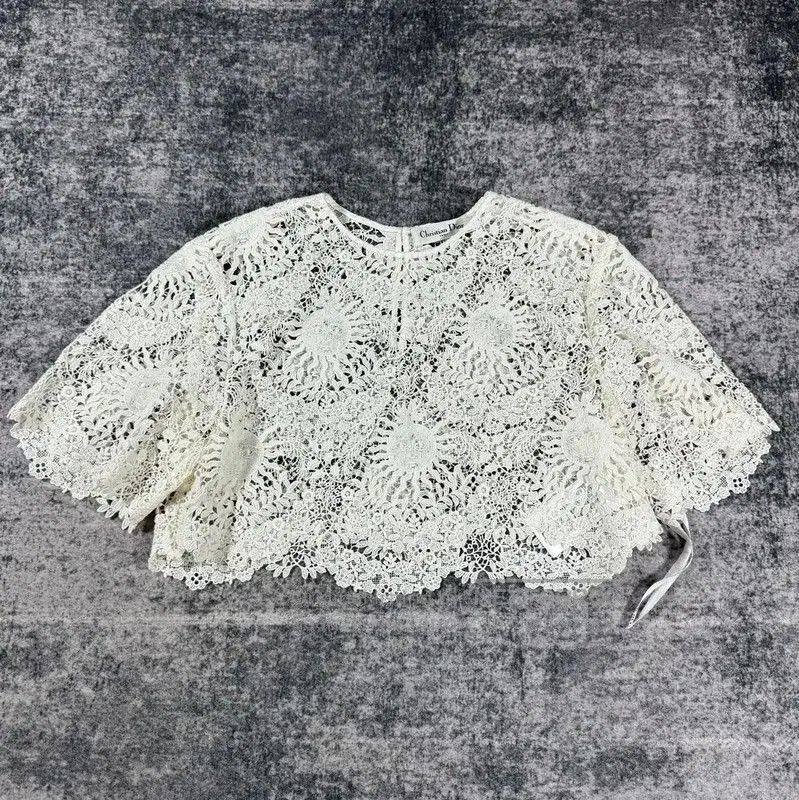 Dior Dior White Cotton Women's T. Size M / US 6-8 / IT 42-44 - 1 Thumbnail