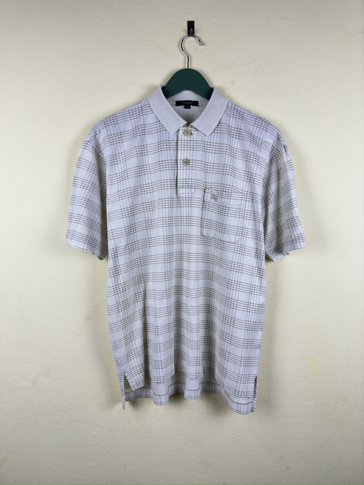 Burberry Burberry London Bandana Design Polo Tee A183 Size US M / EU 48-50 / 2 - 1 Thumbnail