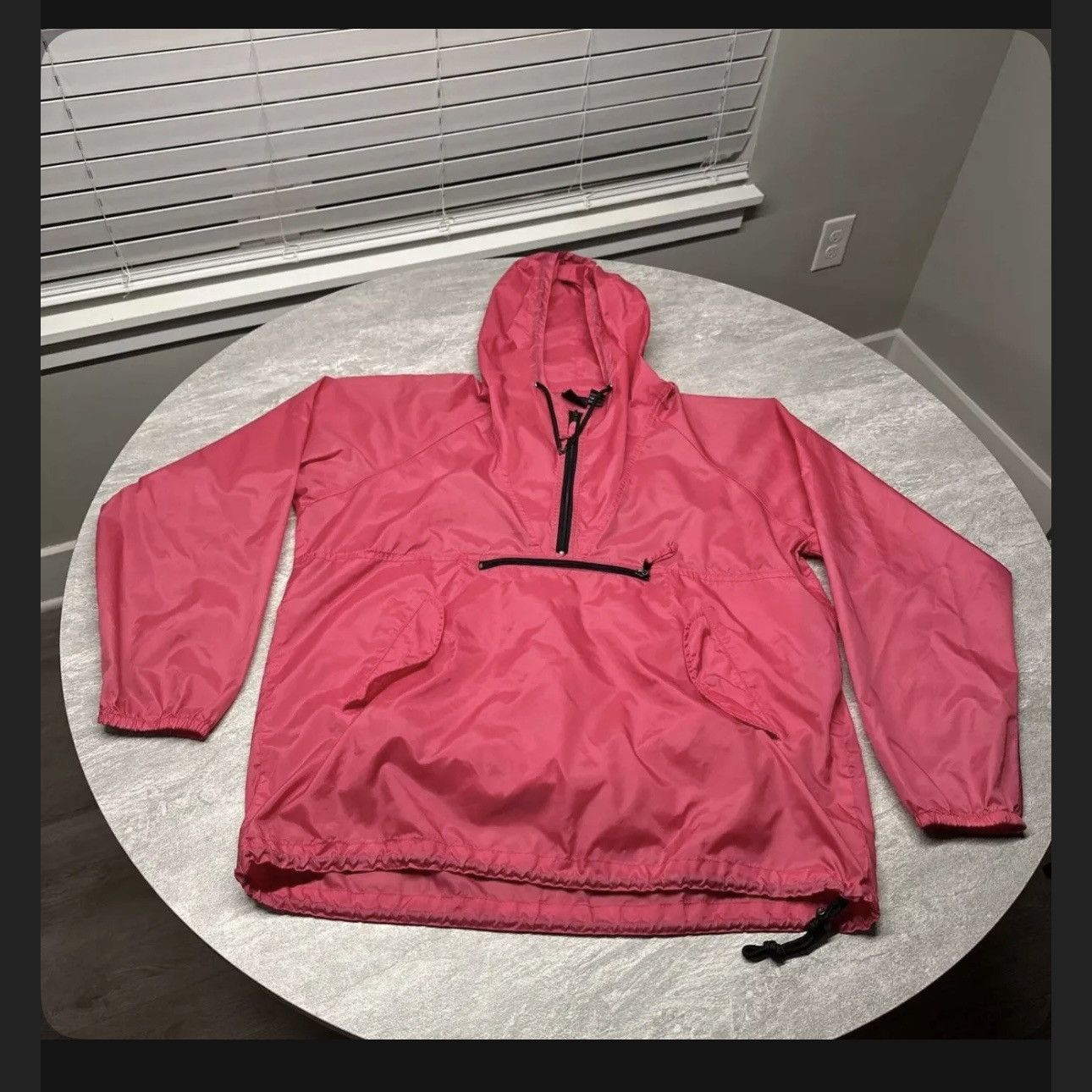 Gap × Vintage Vintage Gap Nylon Rain Jacket Pullover 1/2 Zip Windbreaker Size US L / EU 52-54 / 3 - 1 Thumbnail