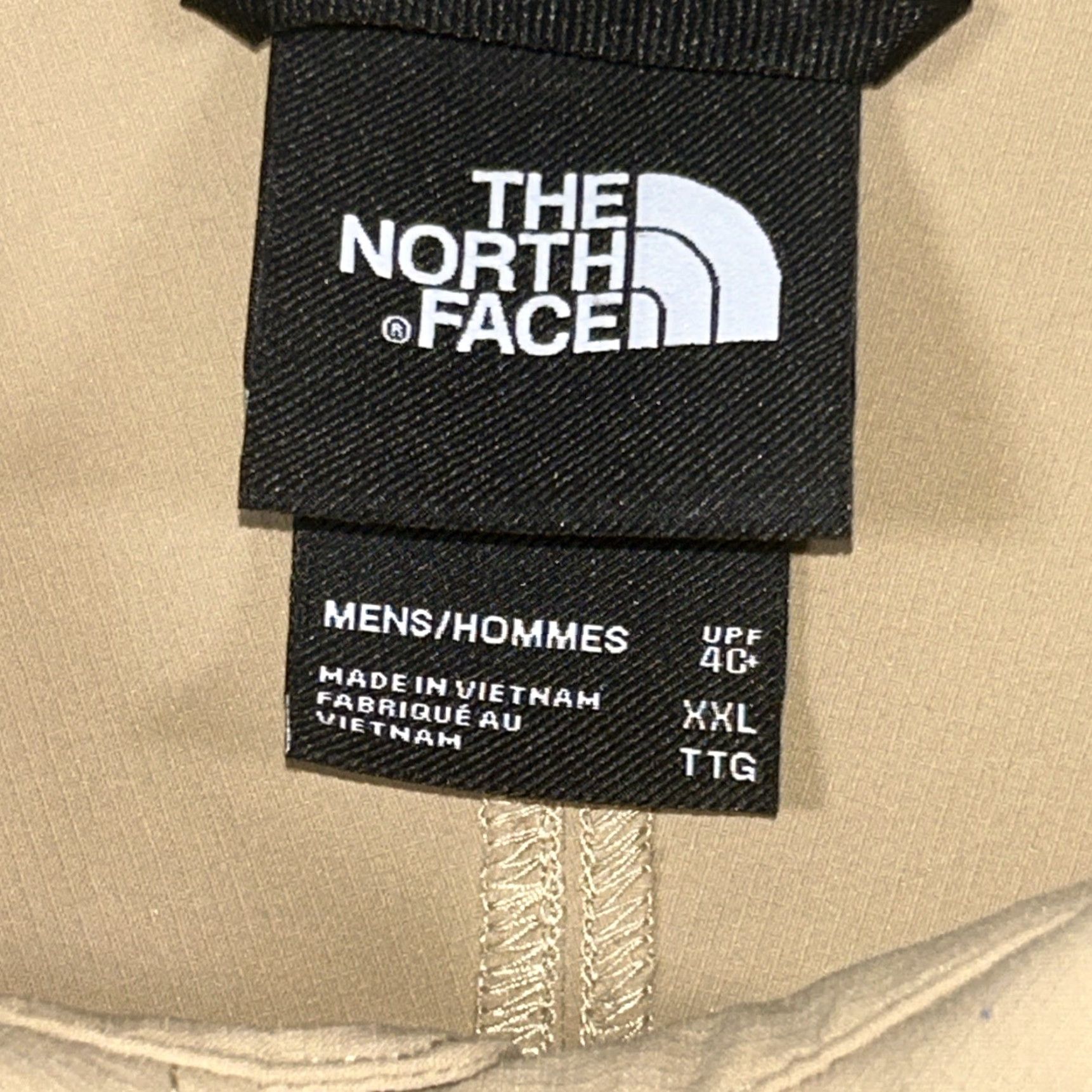 The North Face The North Face Button-Up Mens XXL Ivory Zip Pocket Hiking Button Snap Fishing Shirt Size US M / EU 48-50 / 2 - 2 Thumbnail