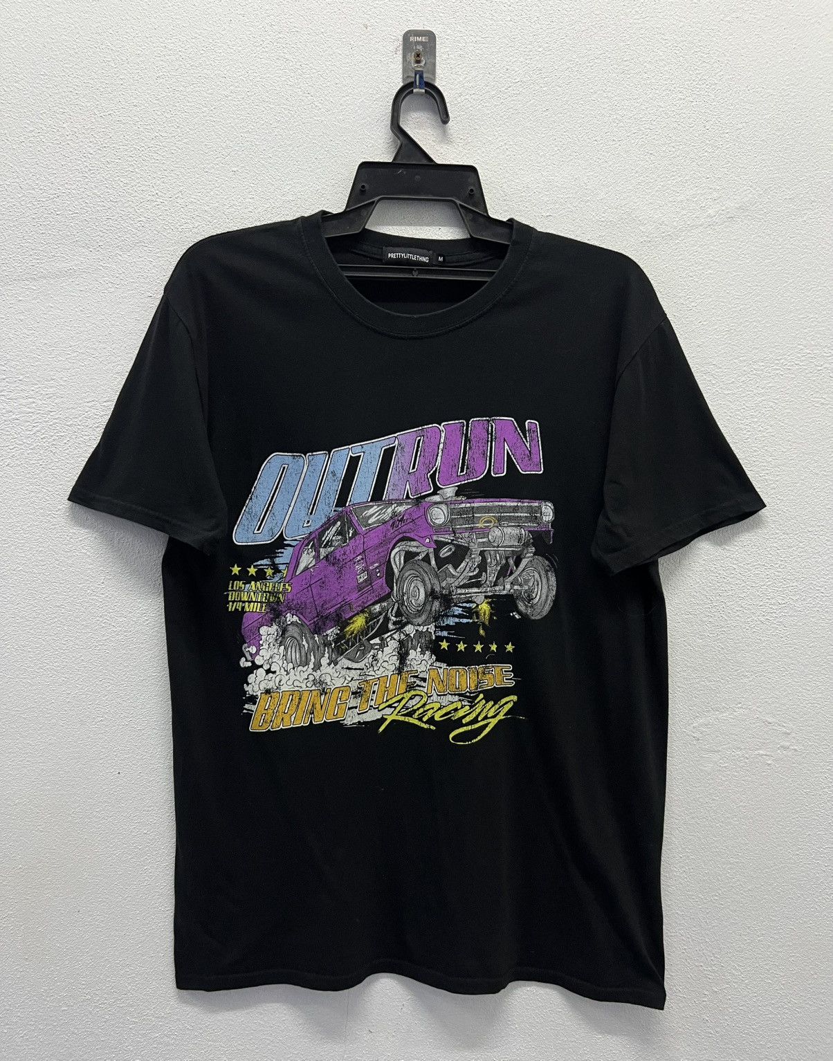 Vintage VINTAGE OUTRUN RACING BRING THE NOISE LOS ANGELES SHIRT Size US M / EU 48-50 / 2 - 1 Thumbnail