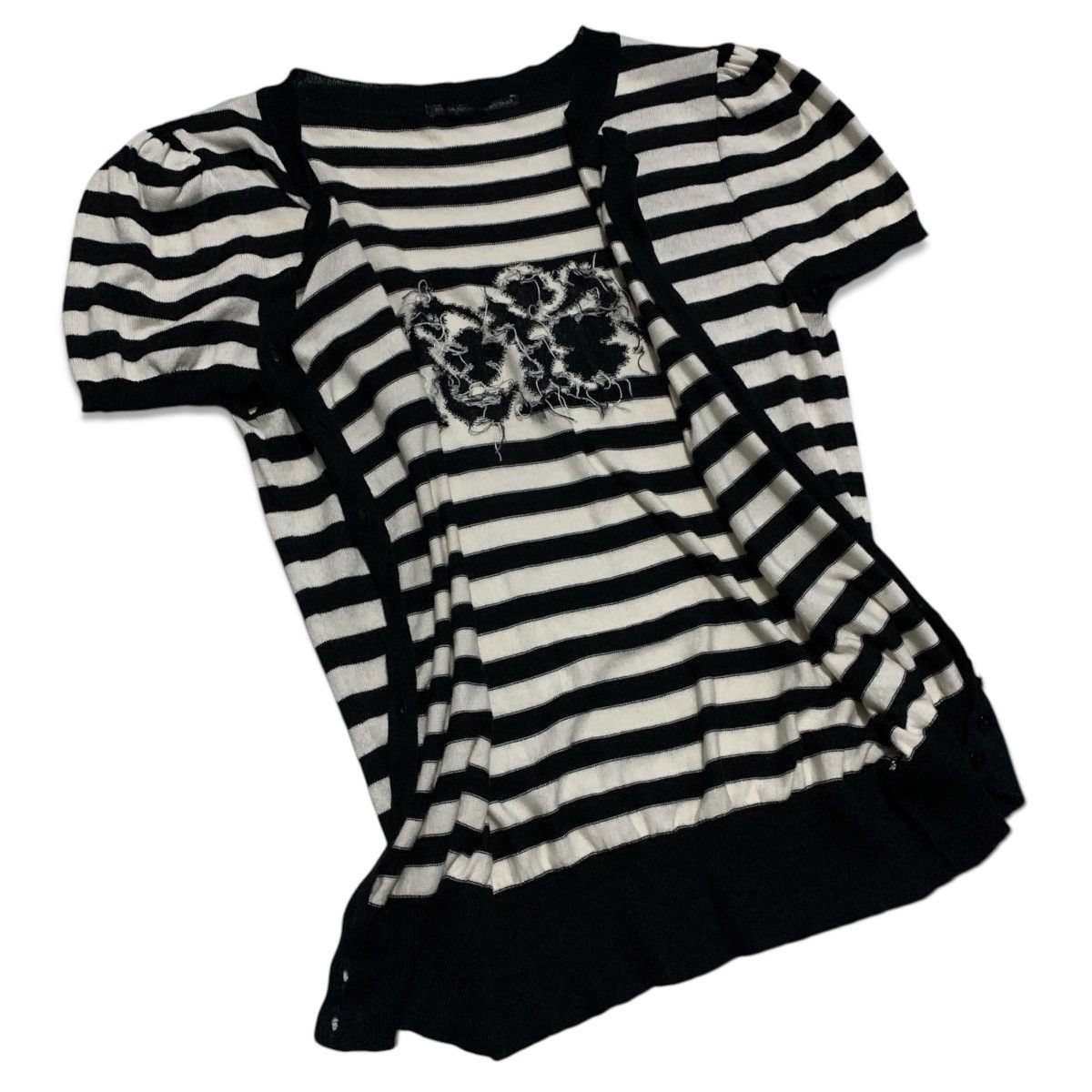 Ermanno Scervino Ermanno Scervino Knitted Blouse Size S / US 4 / IT 40 - 3 Thumbnail